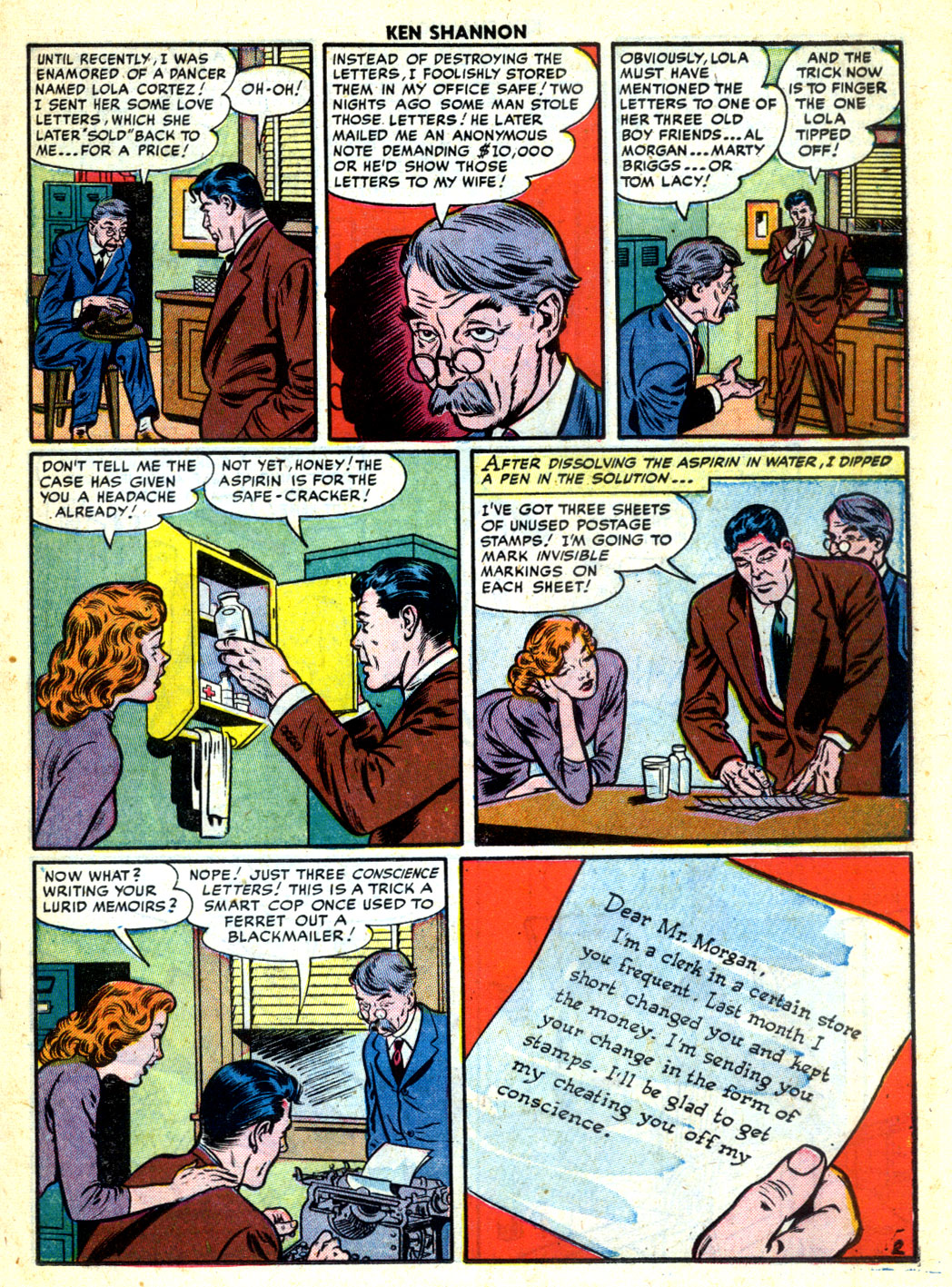 Read online Ken Shannon comic -  Issue #7 - 19