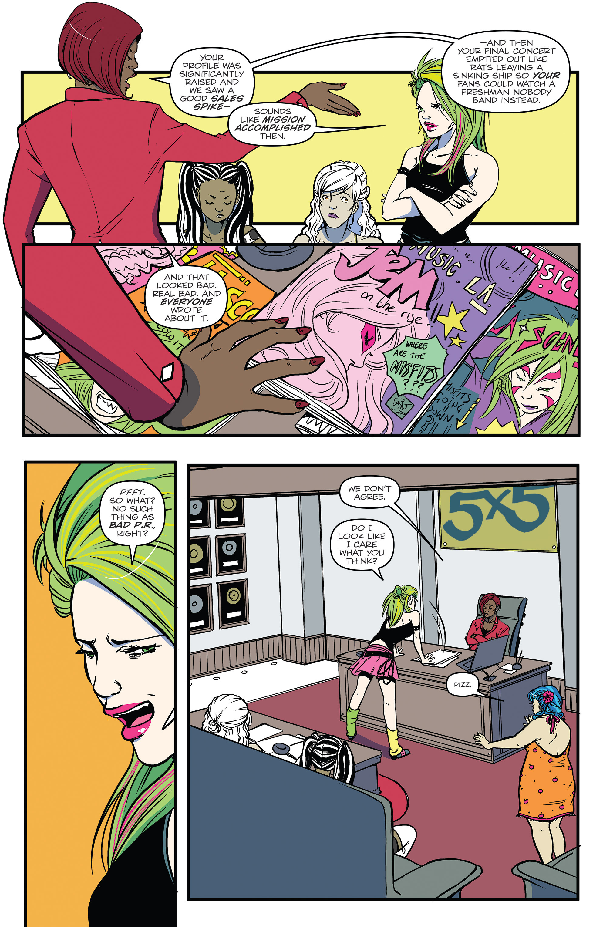 Read online Jem and The Holograms comic -  Issue #7 - 13