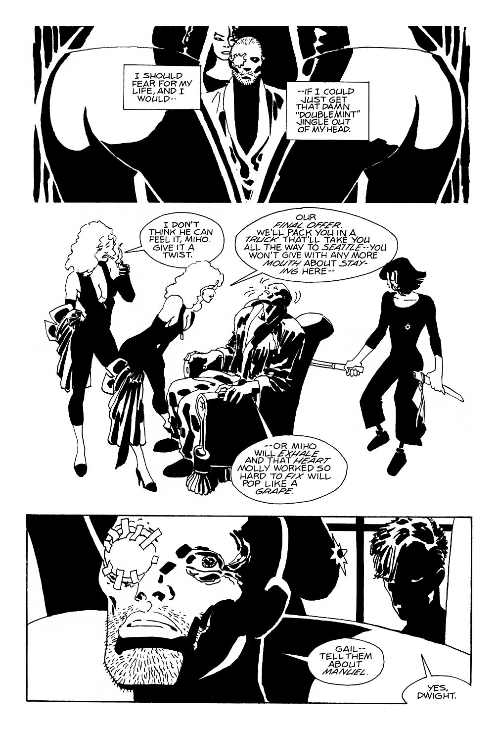 Read online Sin City: A Dame to Kill For comic -  Issue # Full - 156