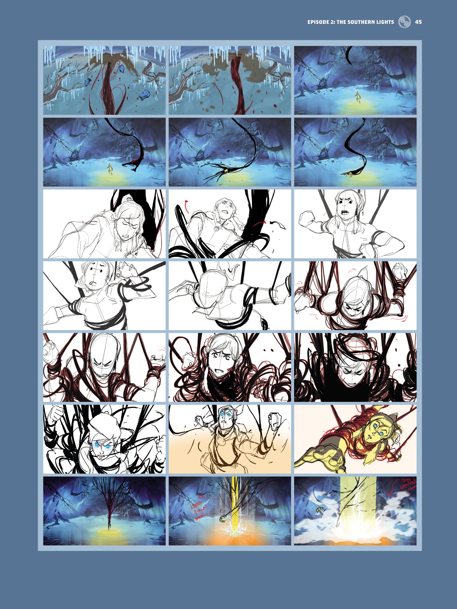 Read online The Legend of Korra: The Art of the Animated Series comic -  Issue # TPB 2 - 43