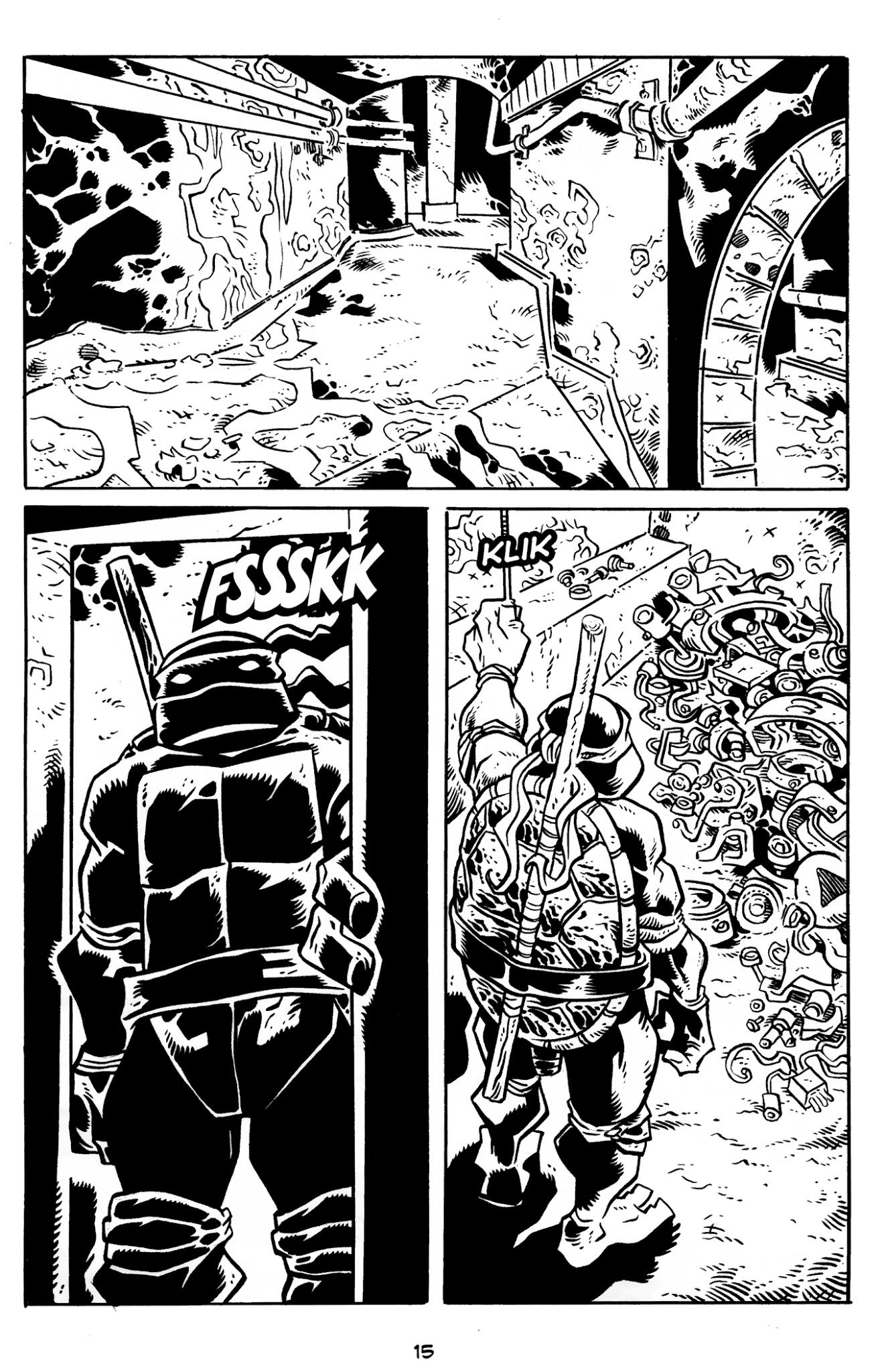 Read online Donatello The Brain Thief comic -  Issue #1 - 18