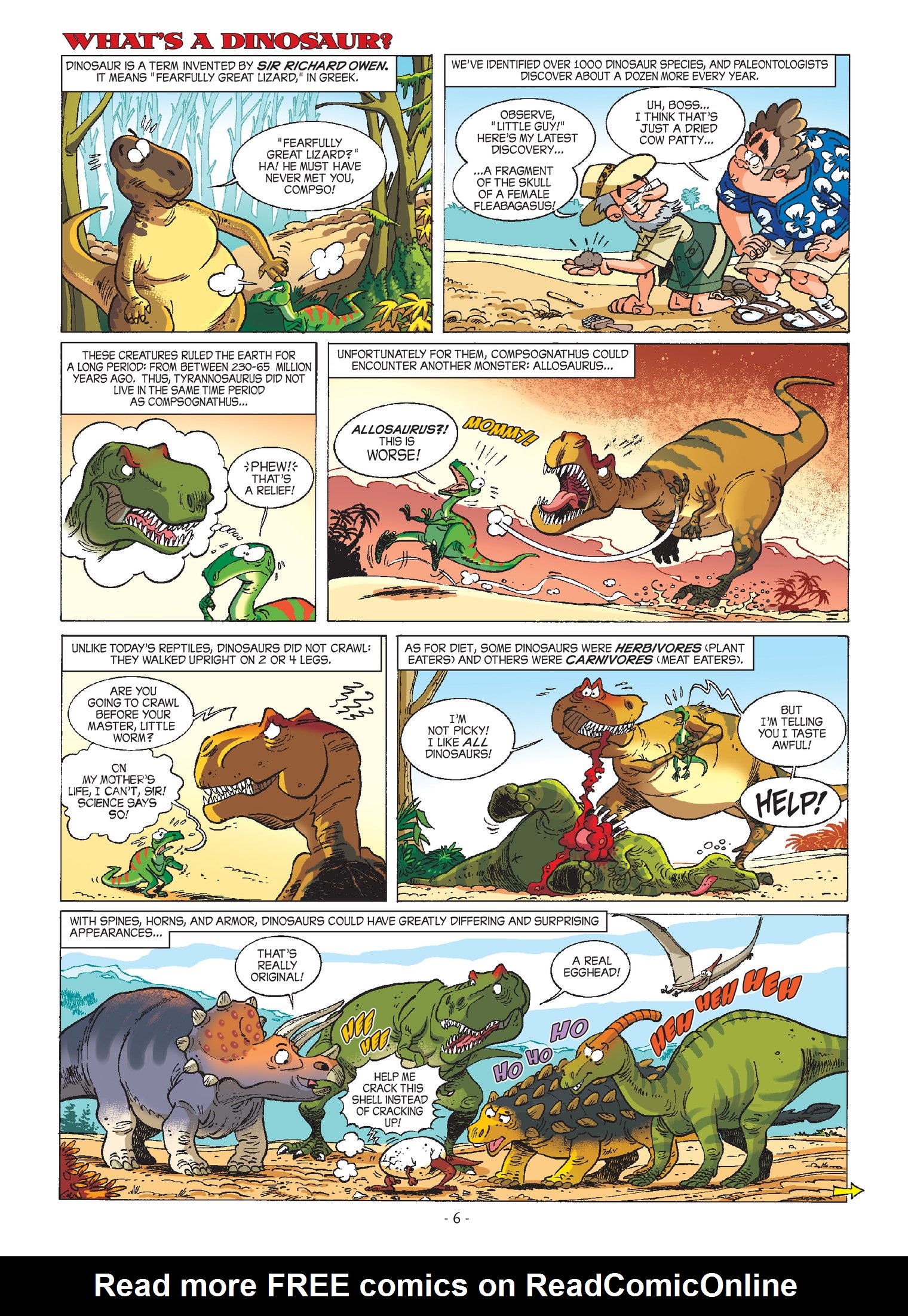 Read online Dinosaurs (2014) comic -  Issue #1 - 8