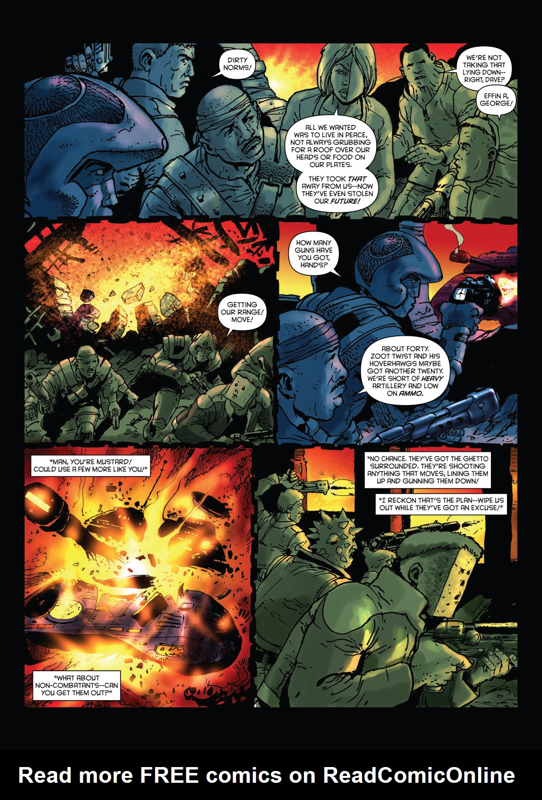 Read online Strontium Dog: The Life and Death of Johnny Alpha: Dogs of War comic -  Issue # TPB - 43