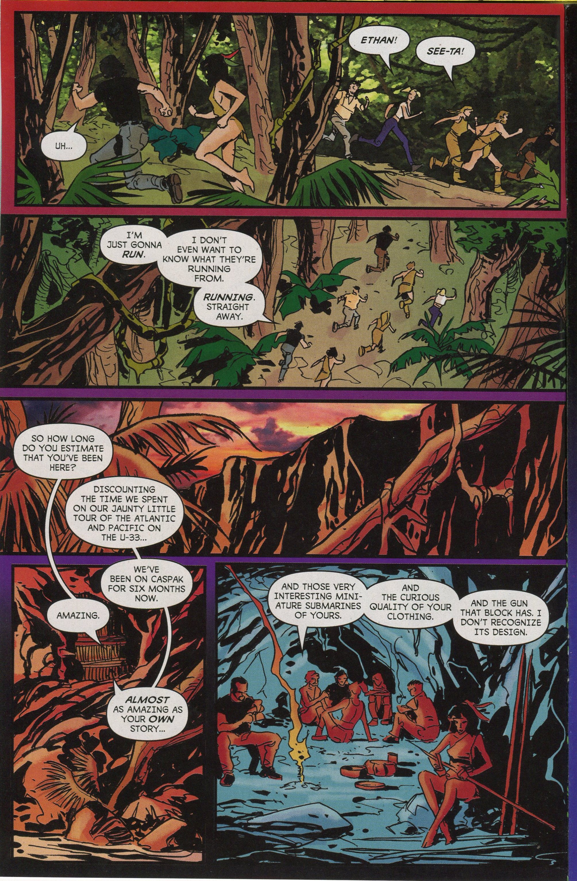 Read online Edgar Rice Burroughs The Land That Time Forgot comic -  Issue #3 - 12