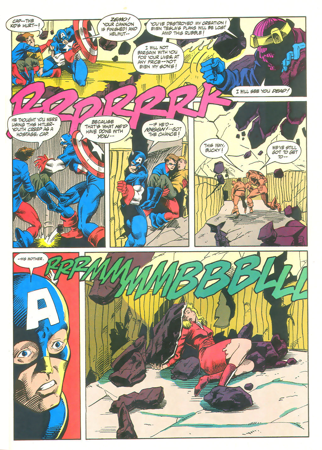 Read online Captain America: Medusa Effect comic -  Issue # Full - 60