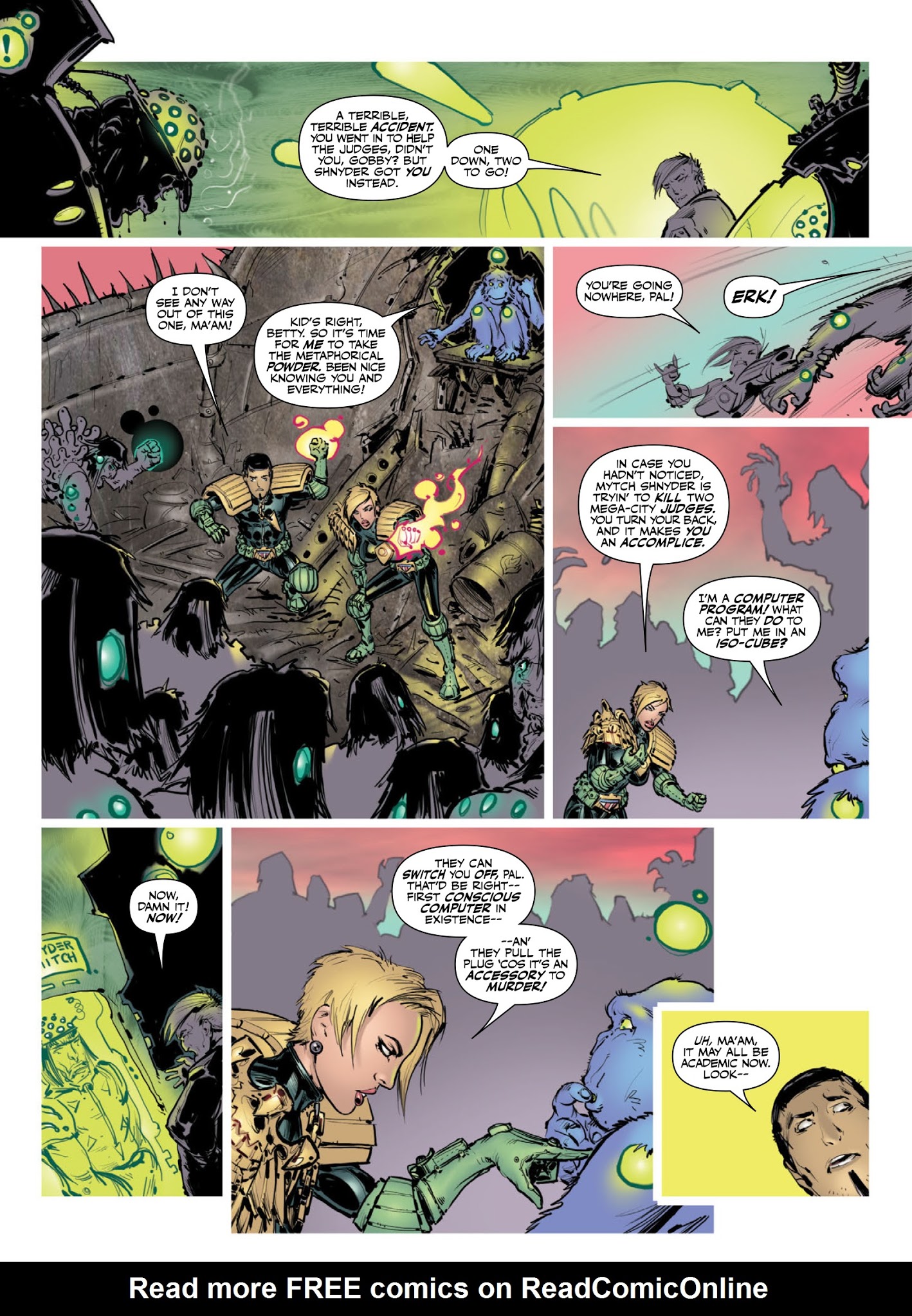 Read online Judge Anderson: The Psi Files comic -  Issue # TPB 5 - 118