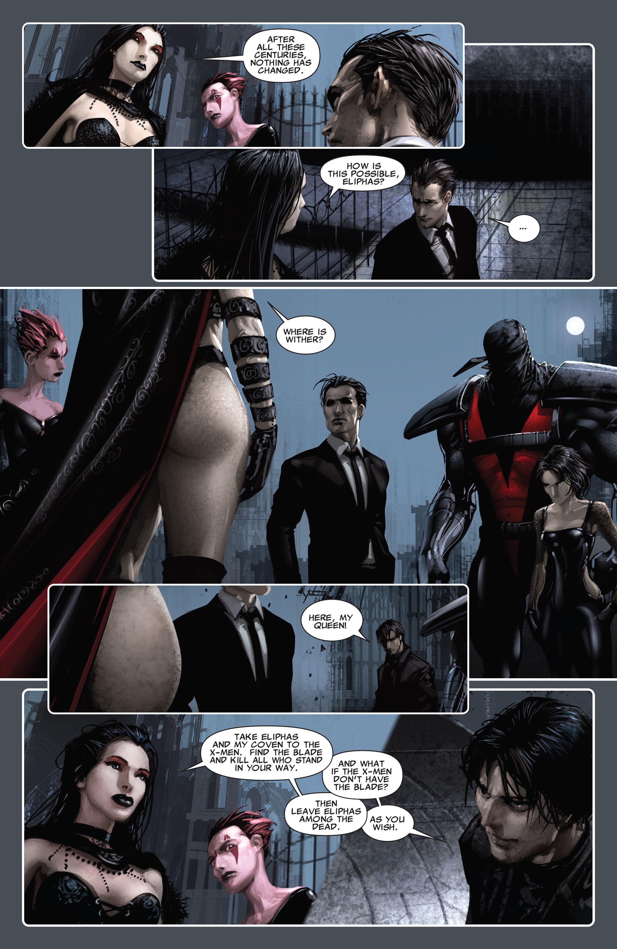 Read online X-Men Milestones: Necrosha comic -  Issue # TPB (Part 1) - 68
