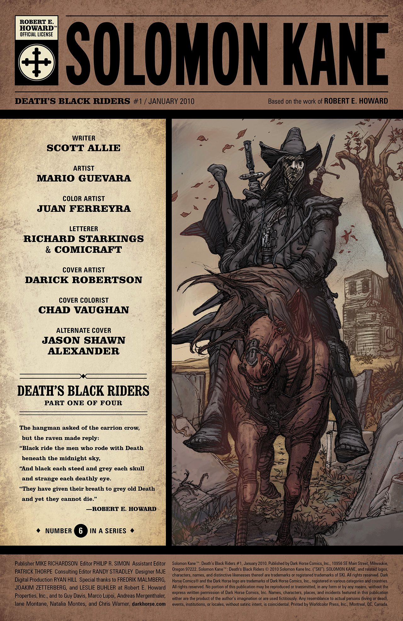 Read online Solomon Kane: Death's Black Riders comic -  Issue #1 - 3