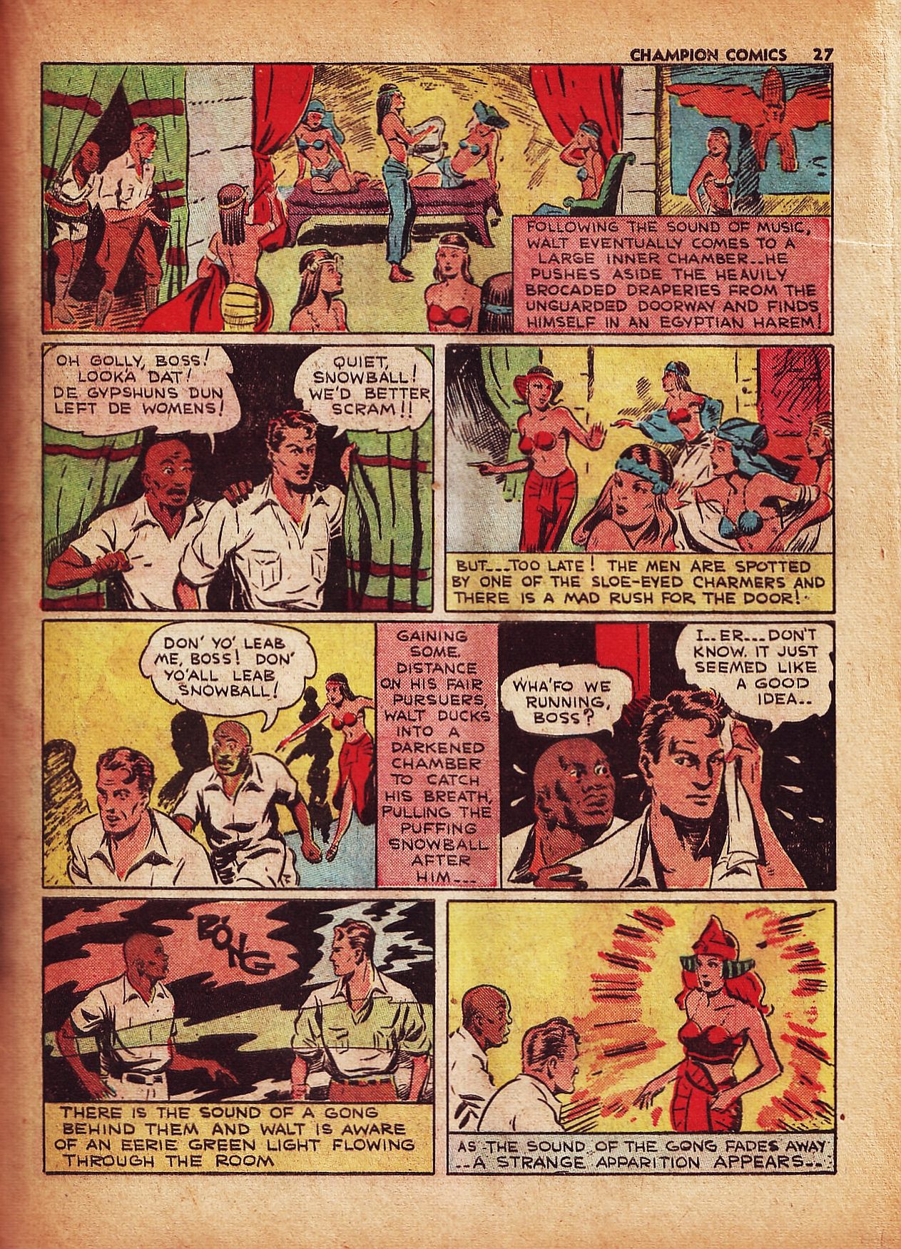 Read online Champion Comics comic -  Issue #5 - 29