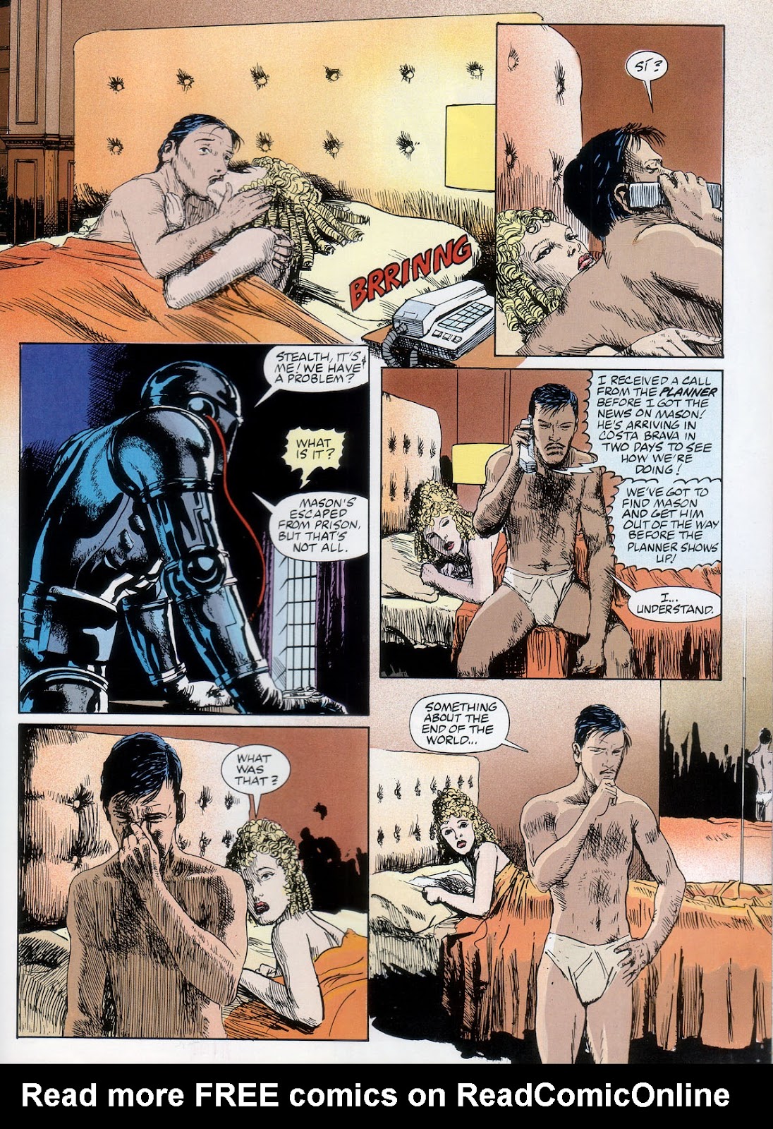 Marvel Graphic Novel issue 57 - Rick Mason - The Agent - Page 65