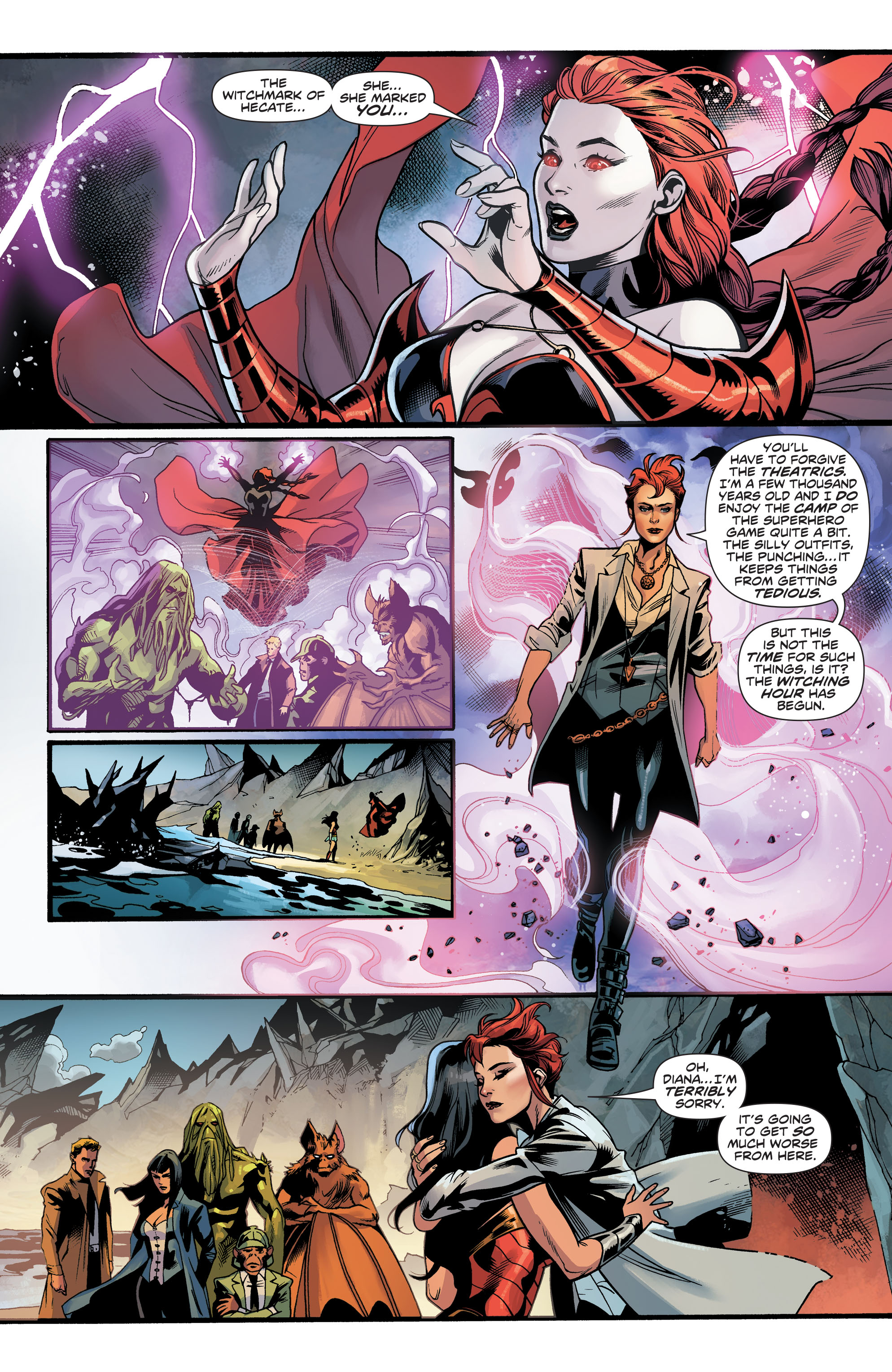 Read online Wonder Woman and Justice League Dark: The Witching Hour comic -  Issue # _TPB - 48