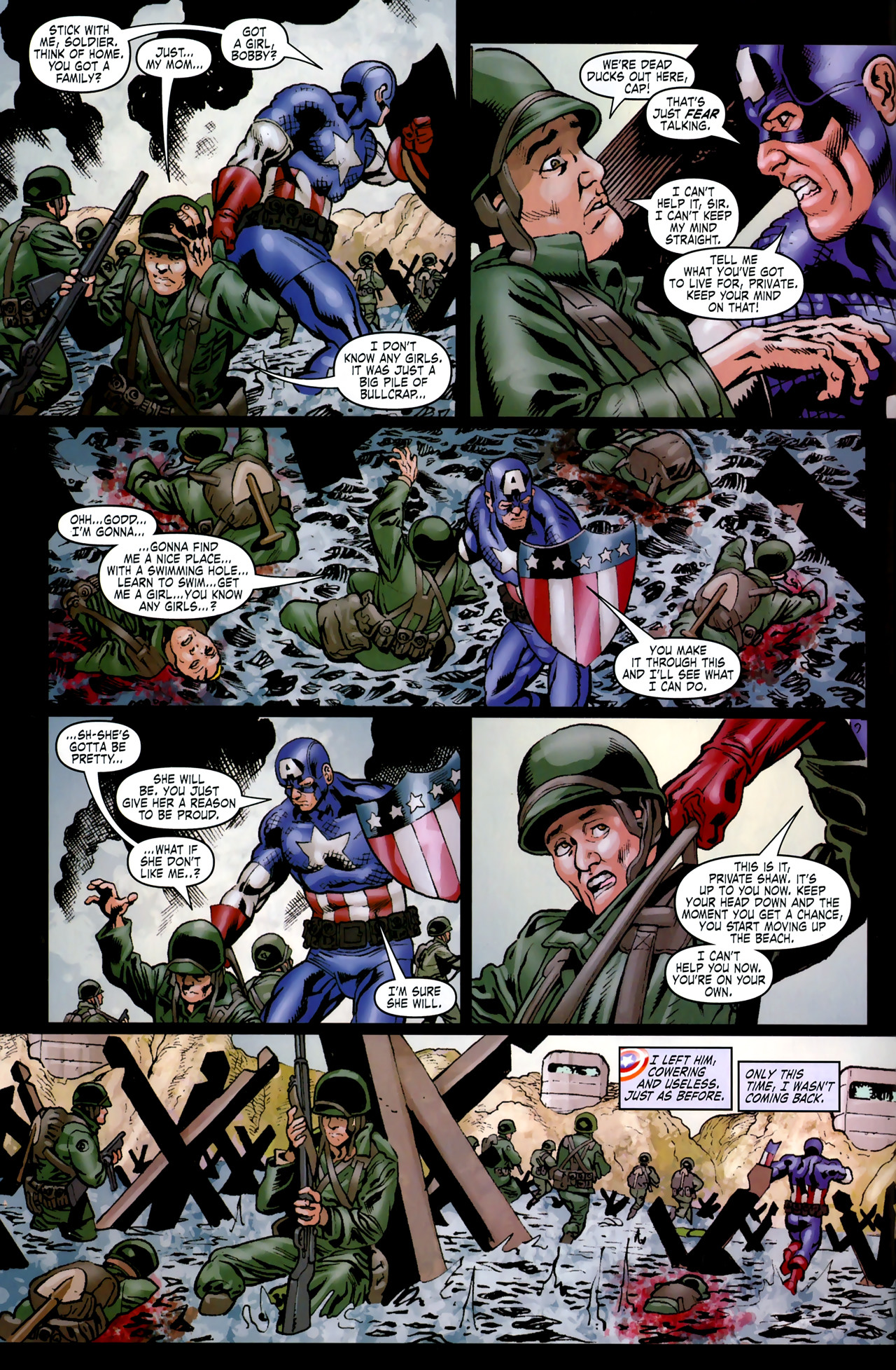 Read online Captain America Theater of War: America the Beautiful comic -  Issue # Full - 21