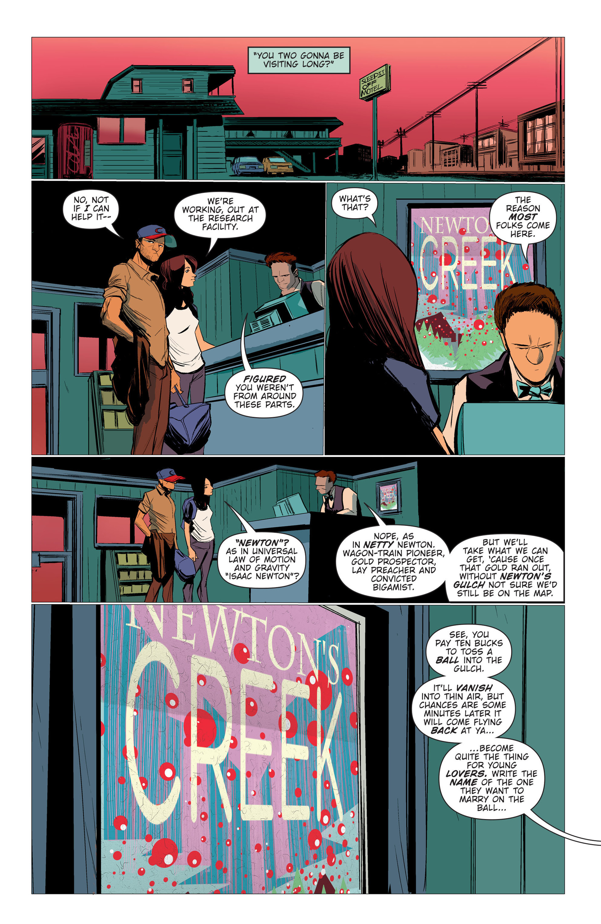 Read online FBP: Federal Bureau of Physics comic -  Issue #8 - 6