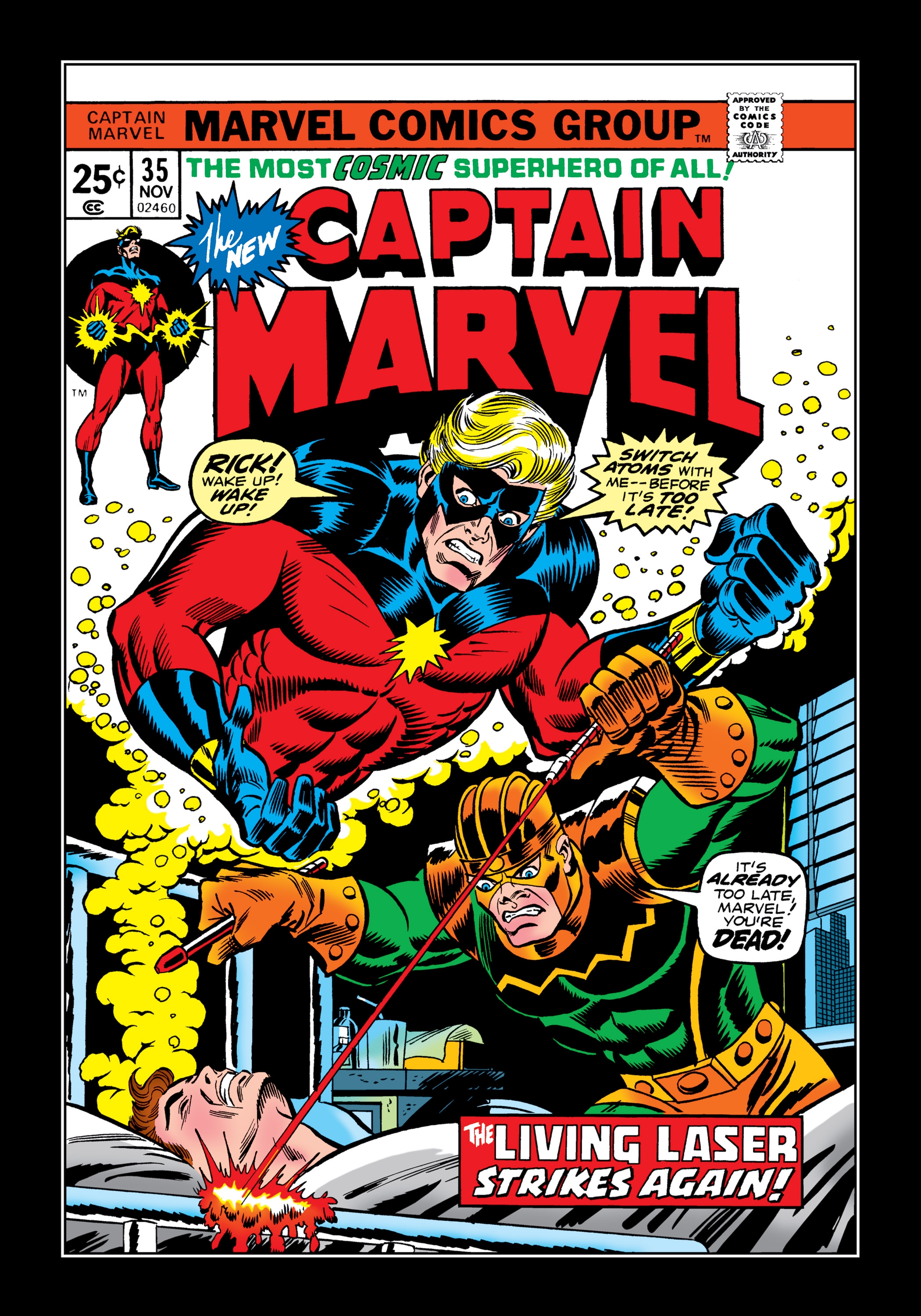 Read online Marvel Masterworks: Captain Marvel comic -  Issue # TPB 4 (Part 1) - 25