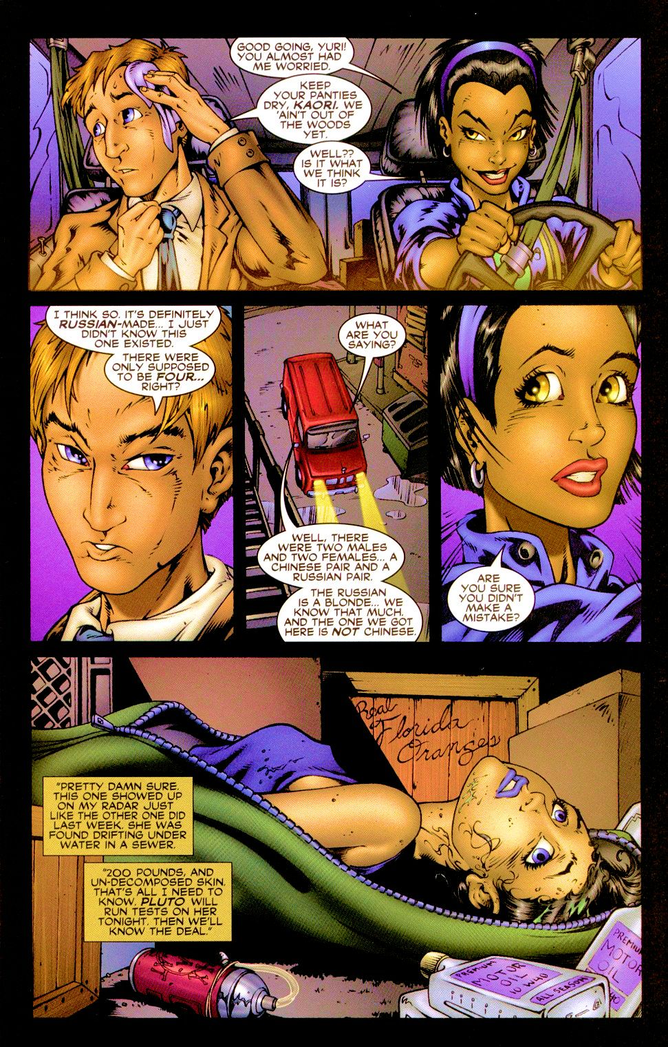 Read online Adrenalynn: Weapon of War comic -  Issue #1 - 9