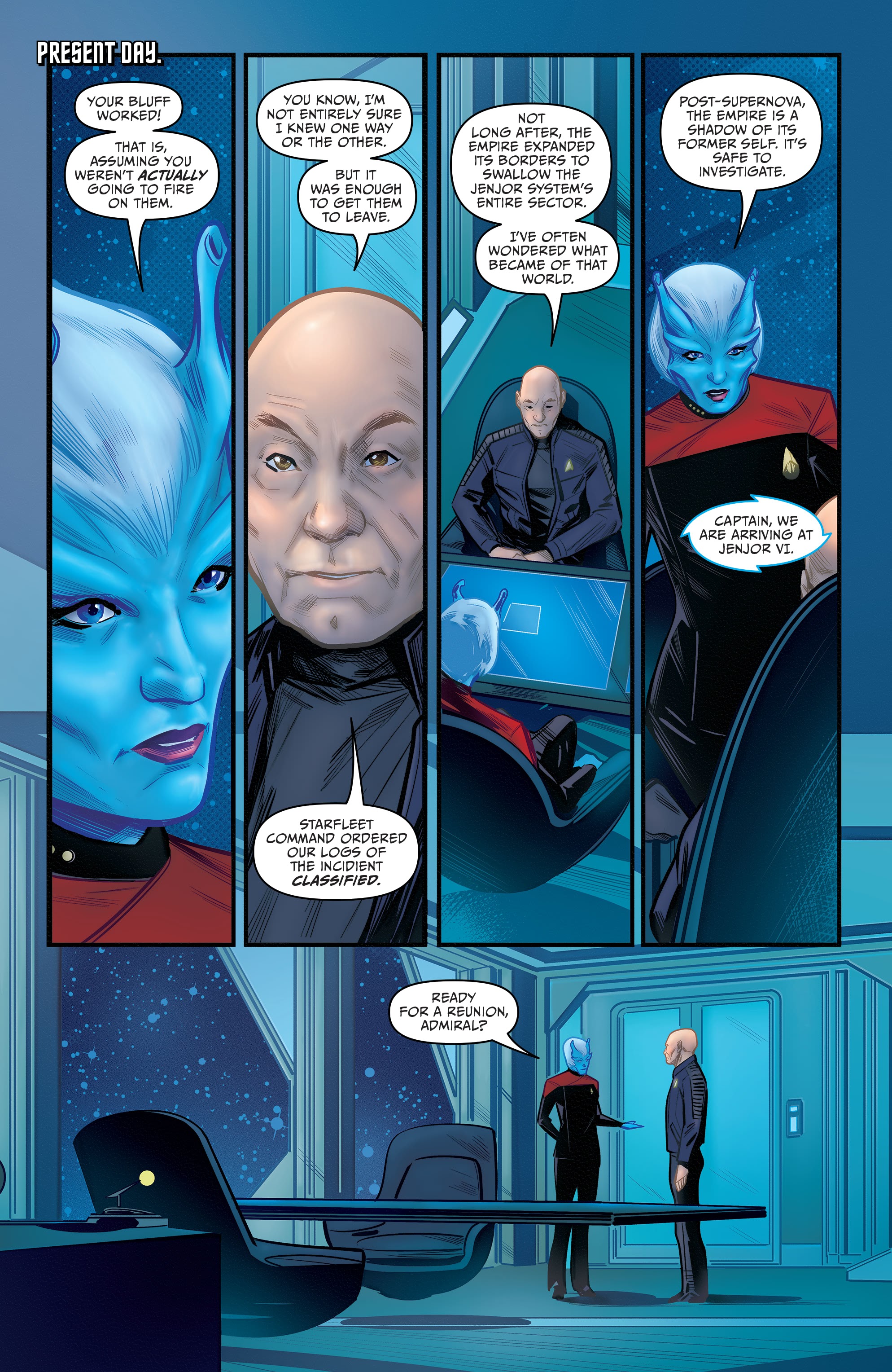 Read online Star Trek: Picard: Stargazer comic -  Issue #1 - 18