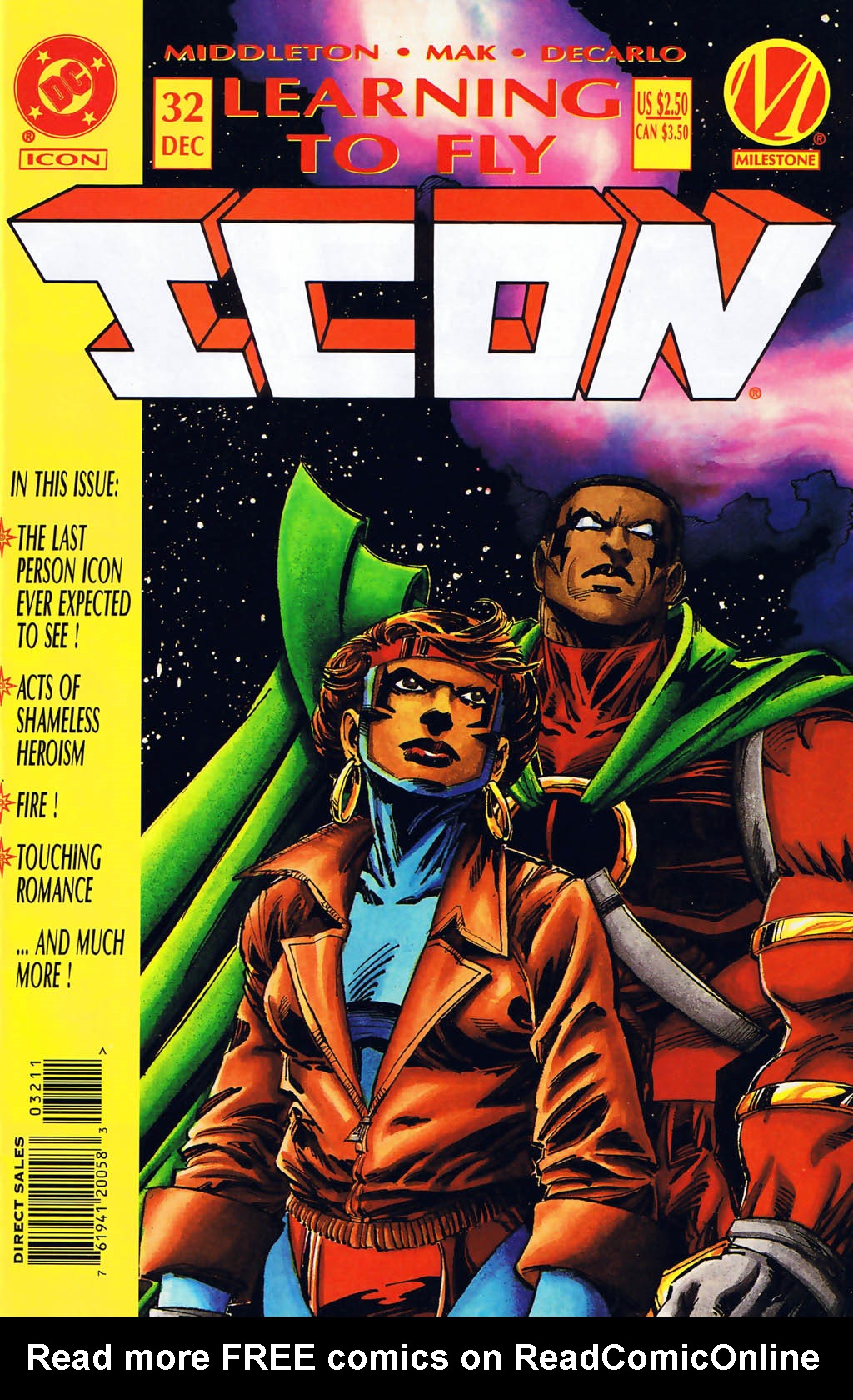 Read online Icon comic -  Issue #32 - 1