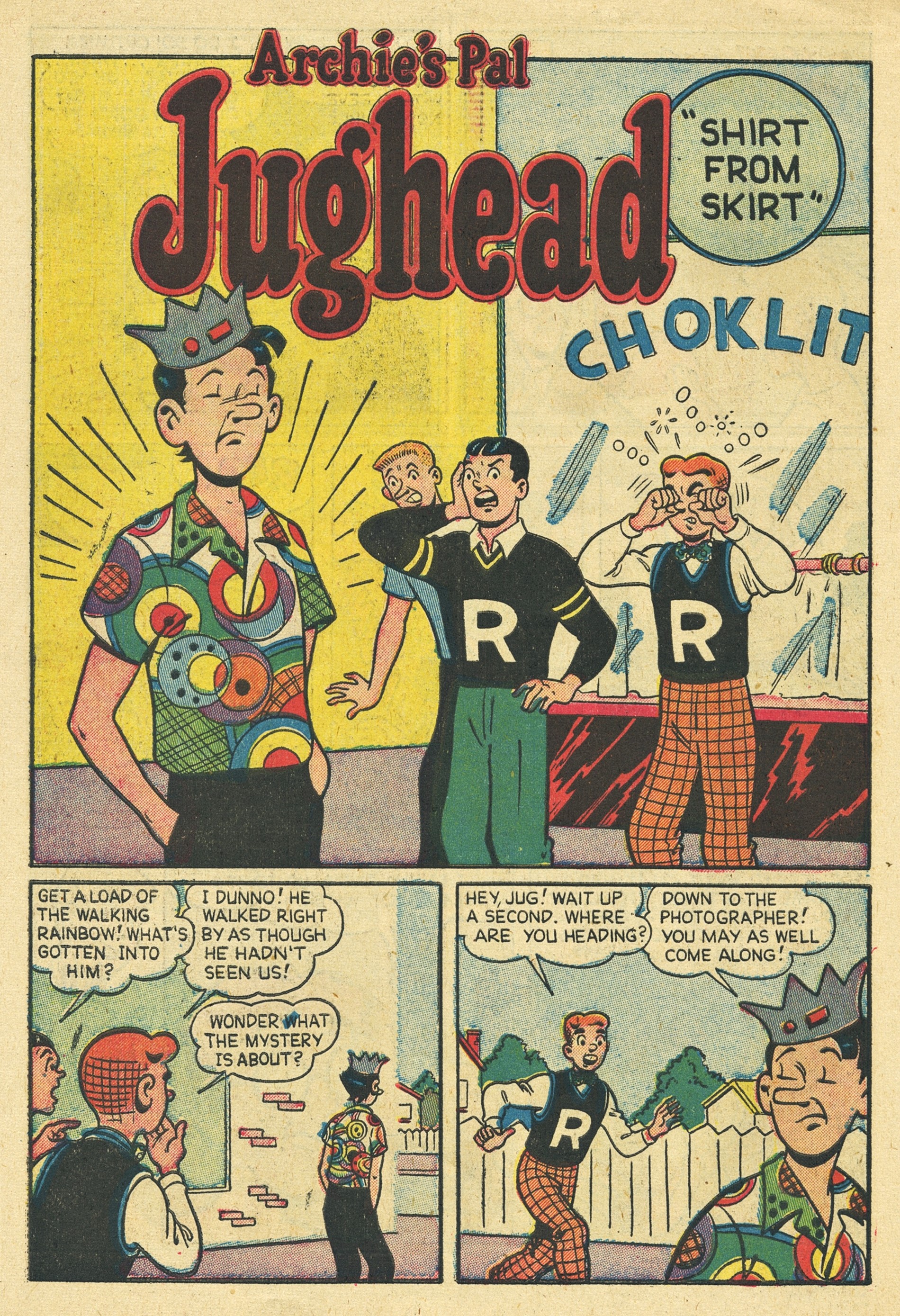Read online Archie's Pal Jughead comic -  Issue #7 - 30