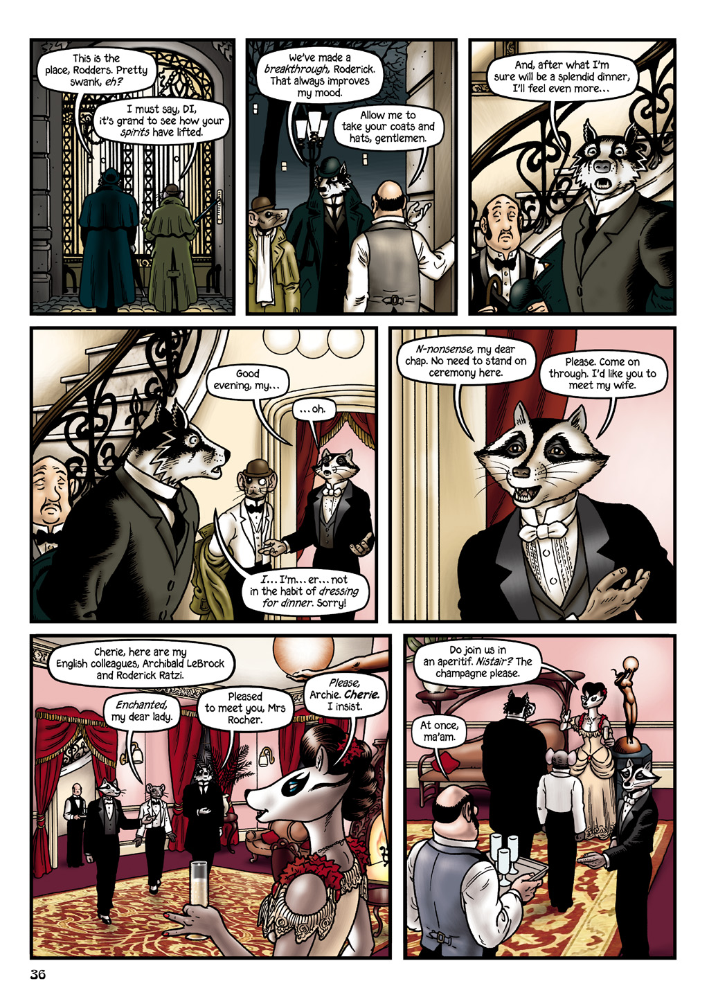 Read online Grandville Bête Noire comic -  Issue # TPB - 39