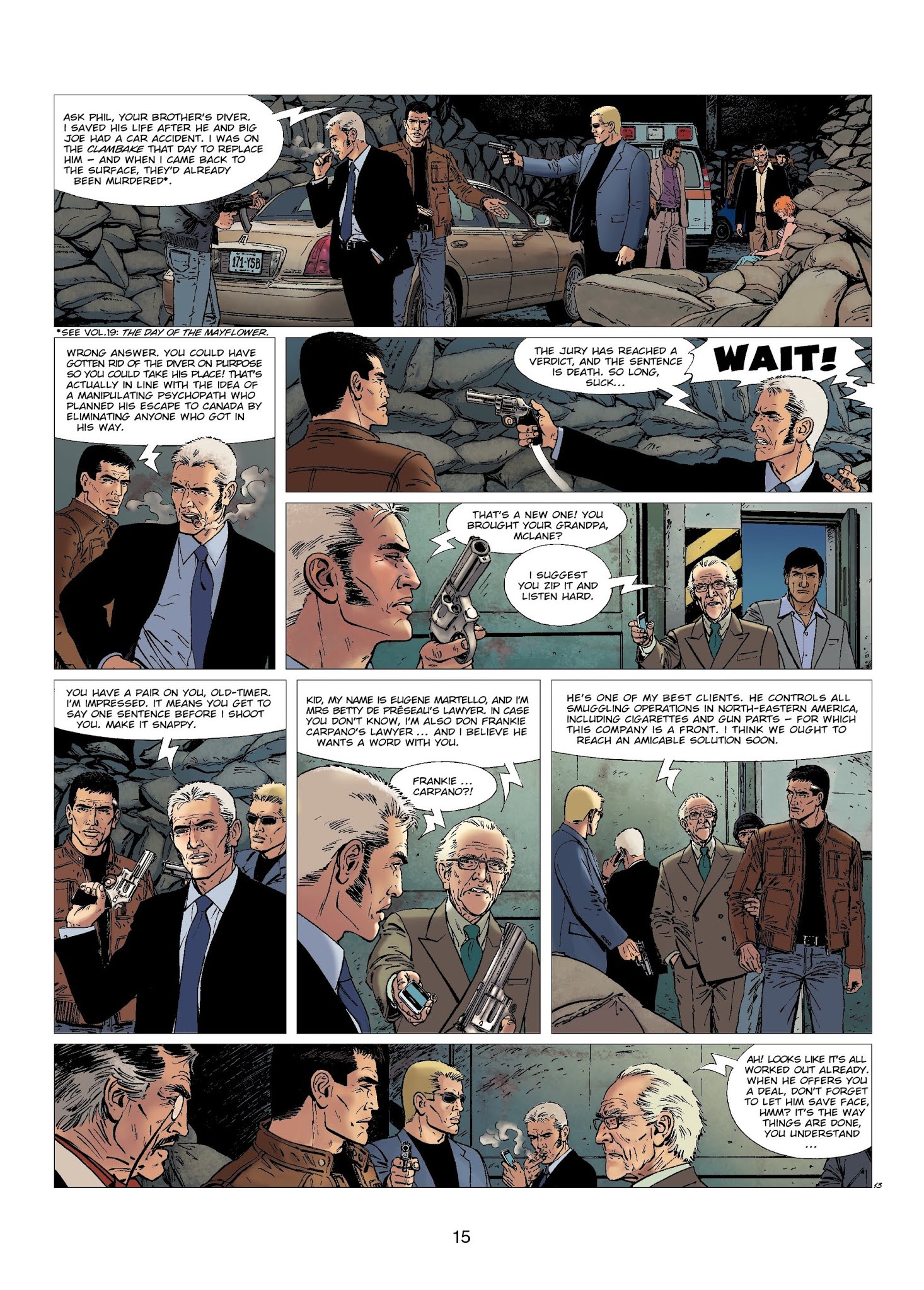 Read online XIII comic -  Issue #22 - 17