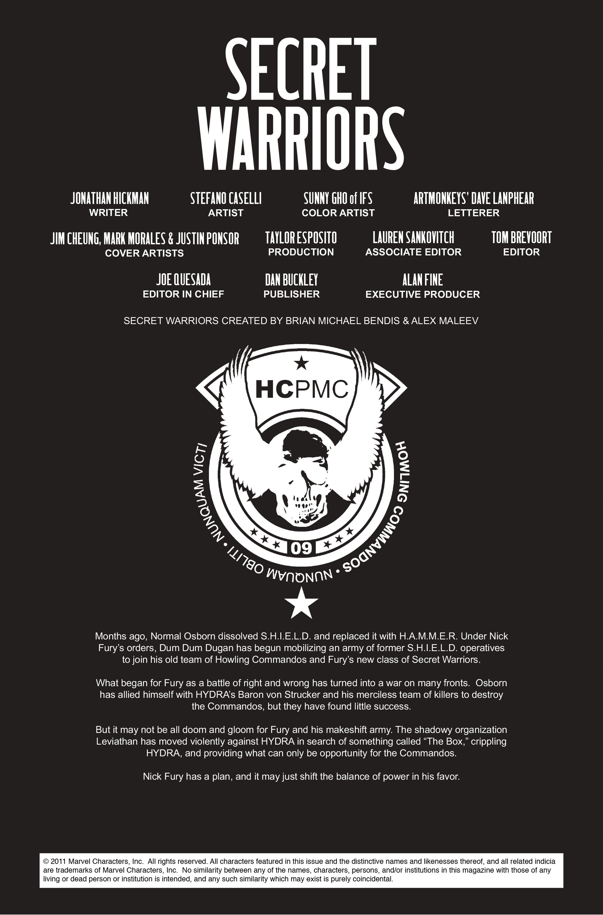 Read online Secret Warriors comic -  Issue #12 - 3