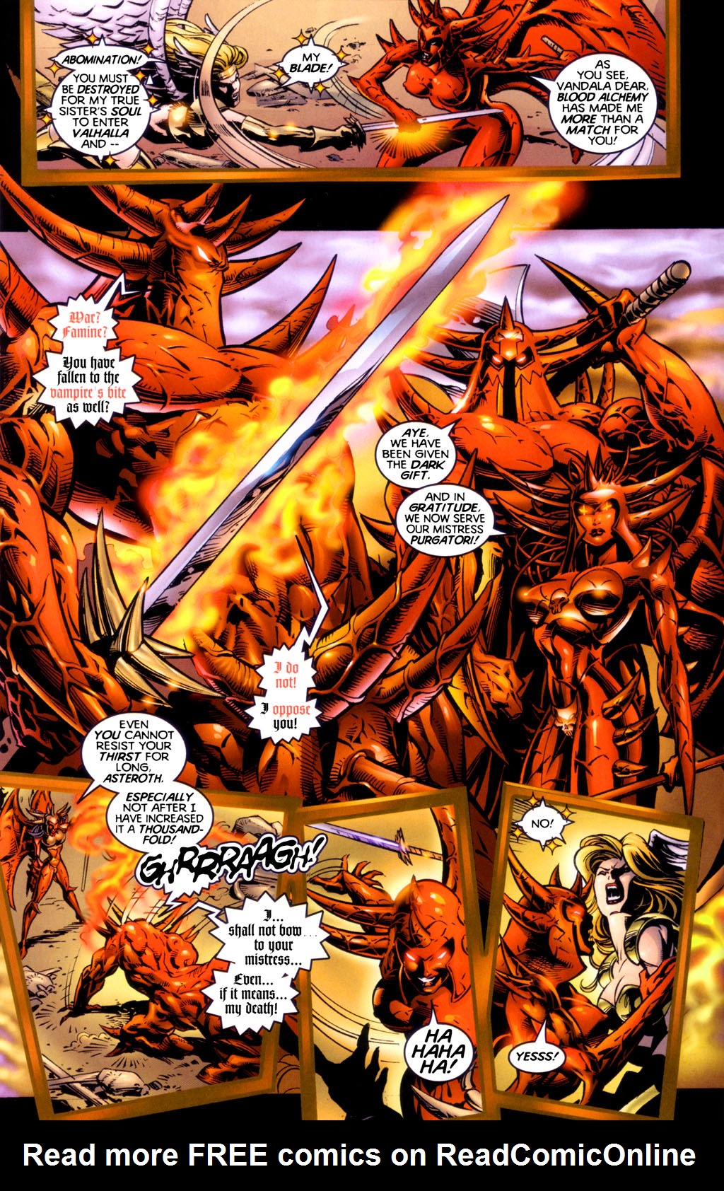 Read online Lady Death vs. Purgatori comic -  Issue # Full - 15