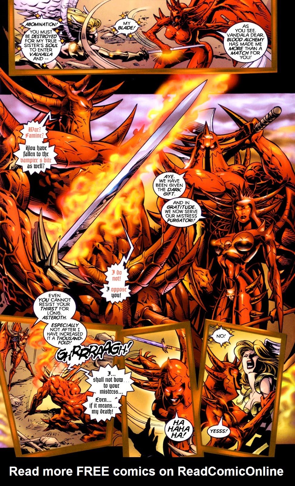 Lady Death vs. Purgatori issue Full - Page 15