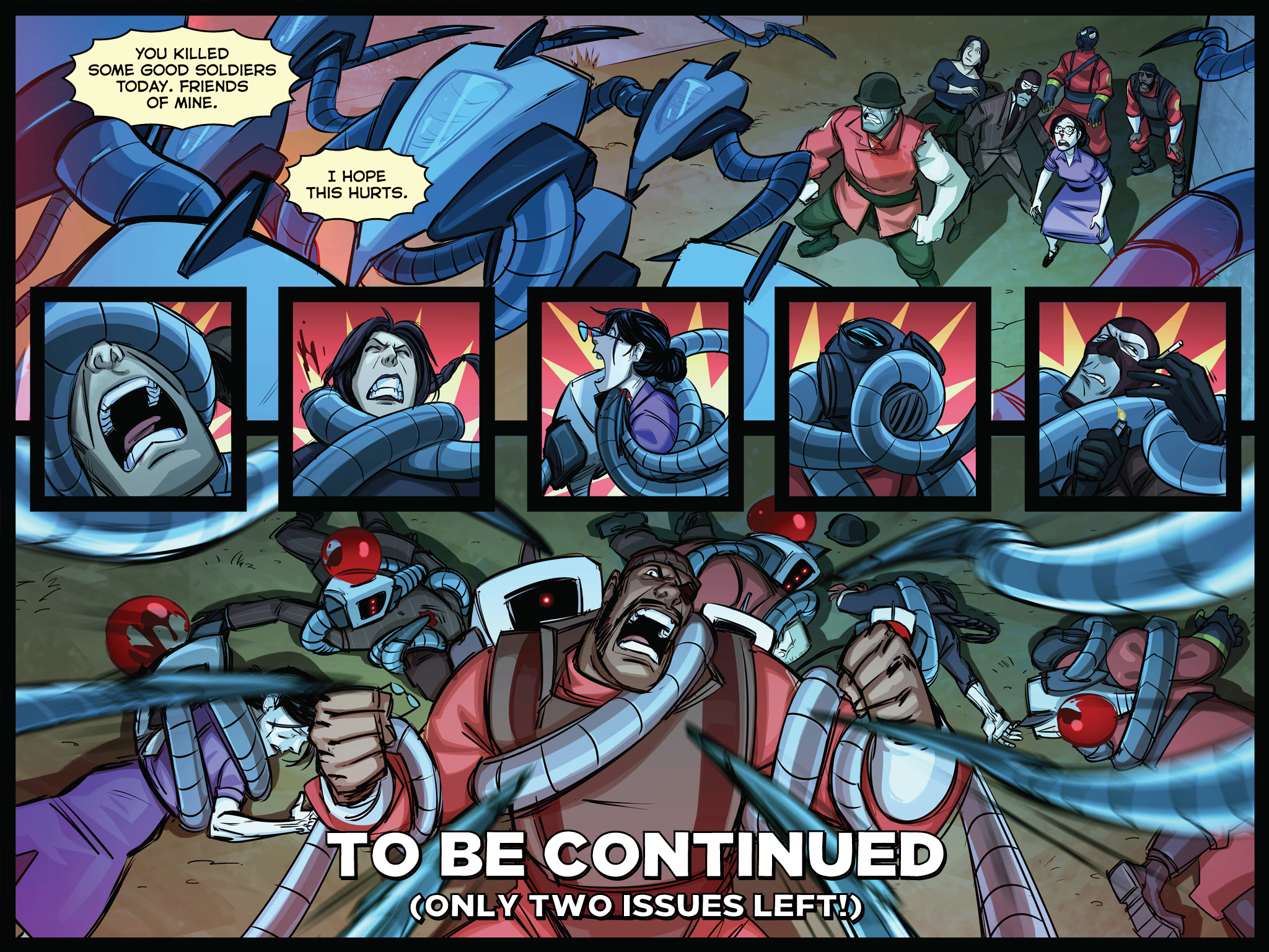 Read online Team Fortress 2 comic -  Issue #5 - 80