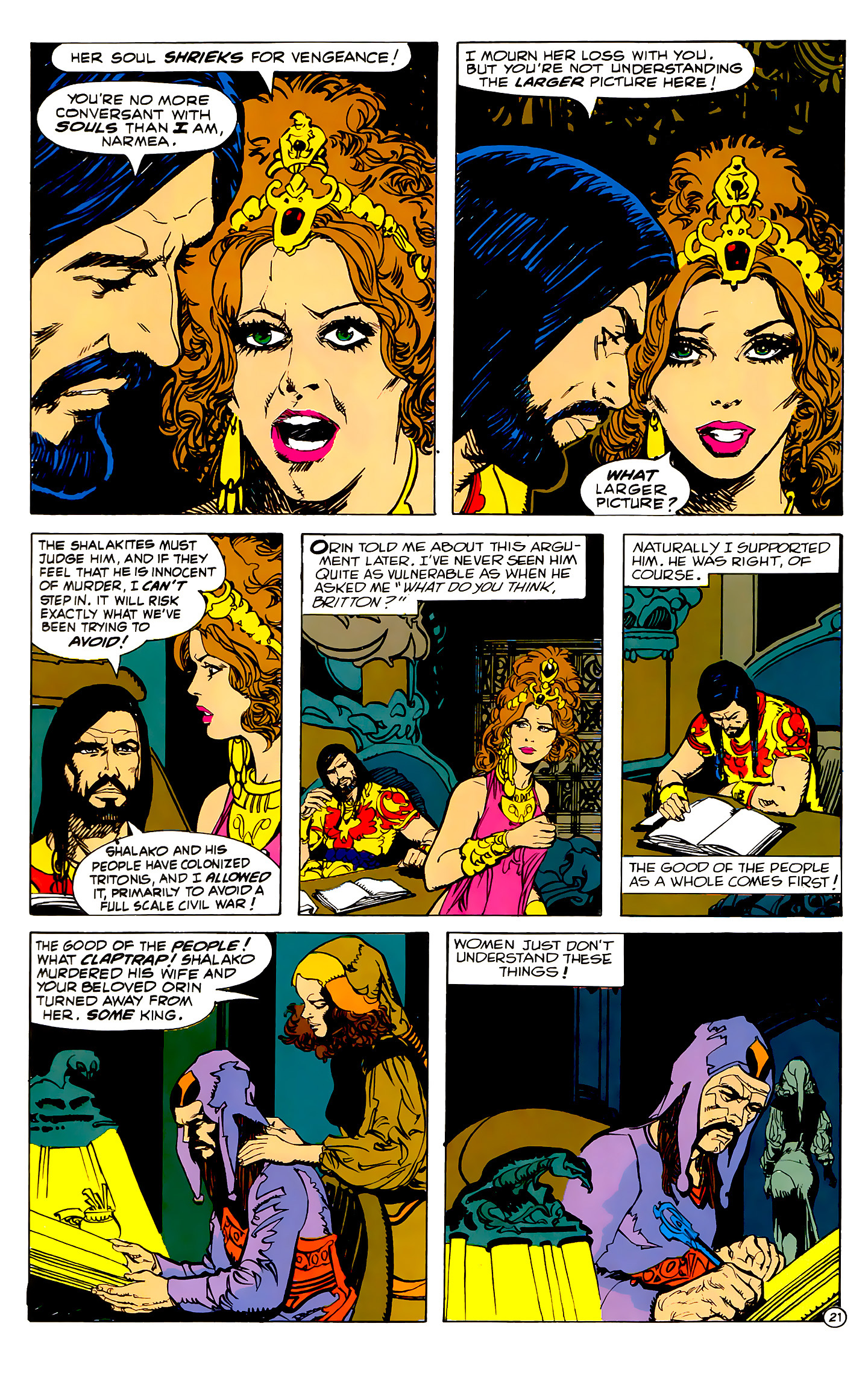 Read online Atlantis Chronicles comic -  Issue #2 - 21