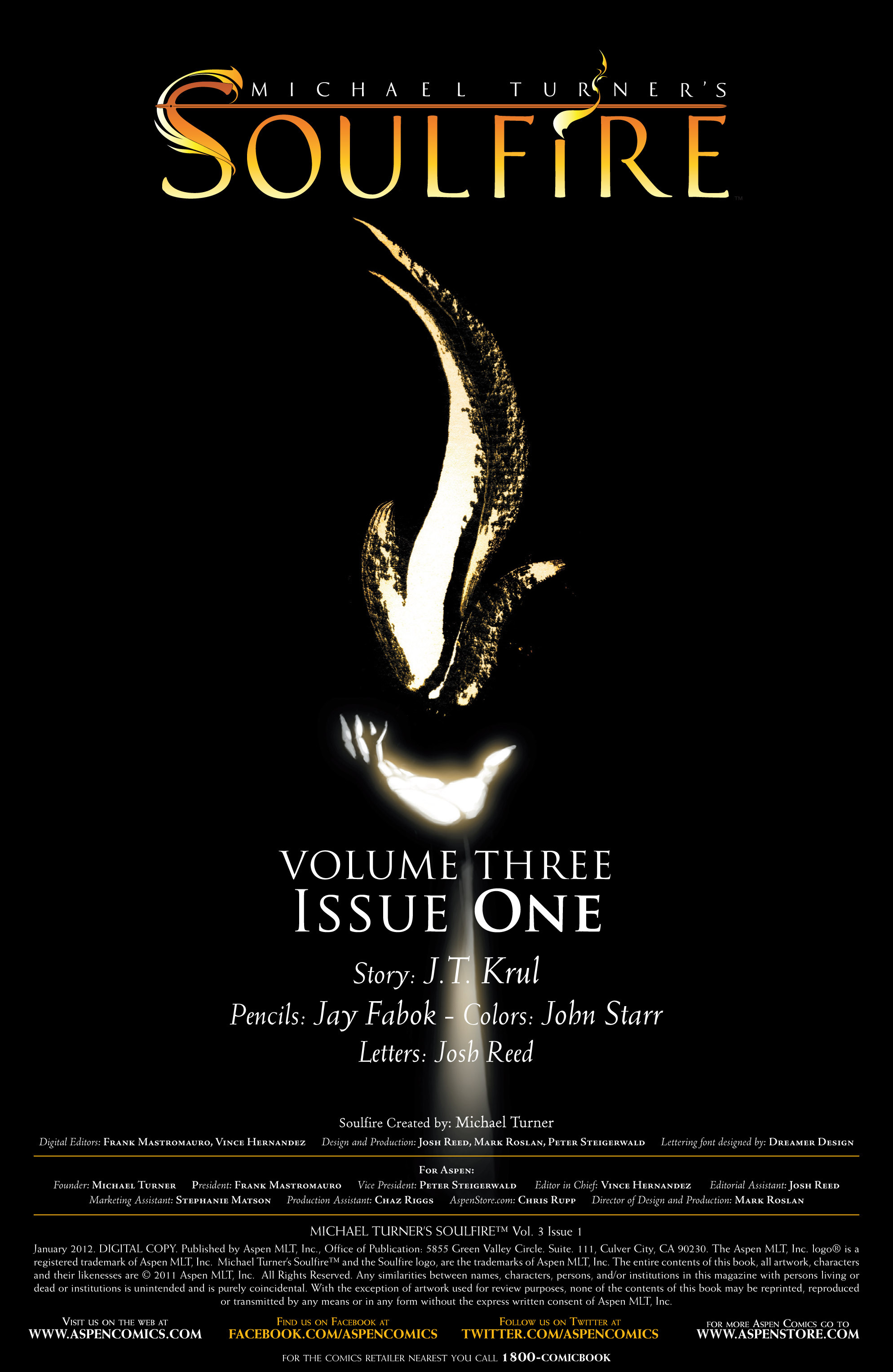 Read online Michael Turner's Soulfire (2011) comic -  Issue #1 - 3