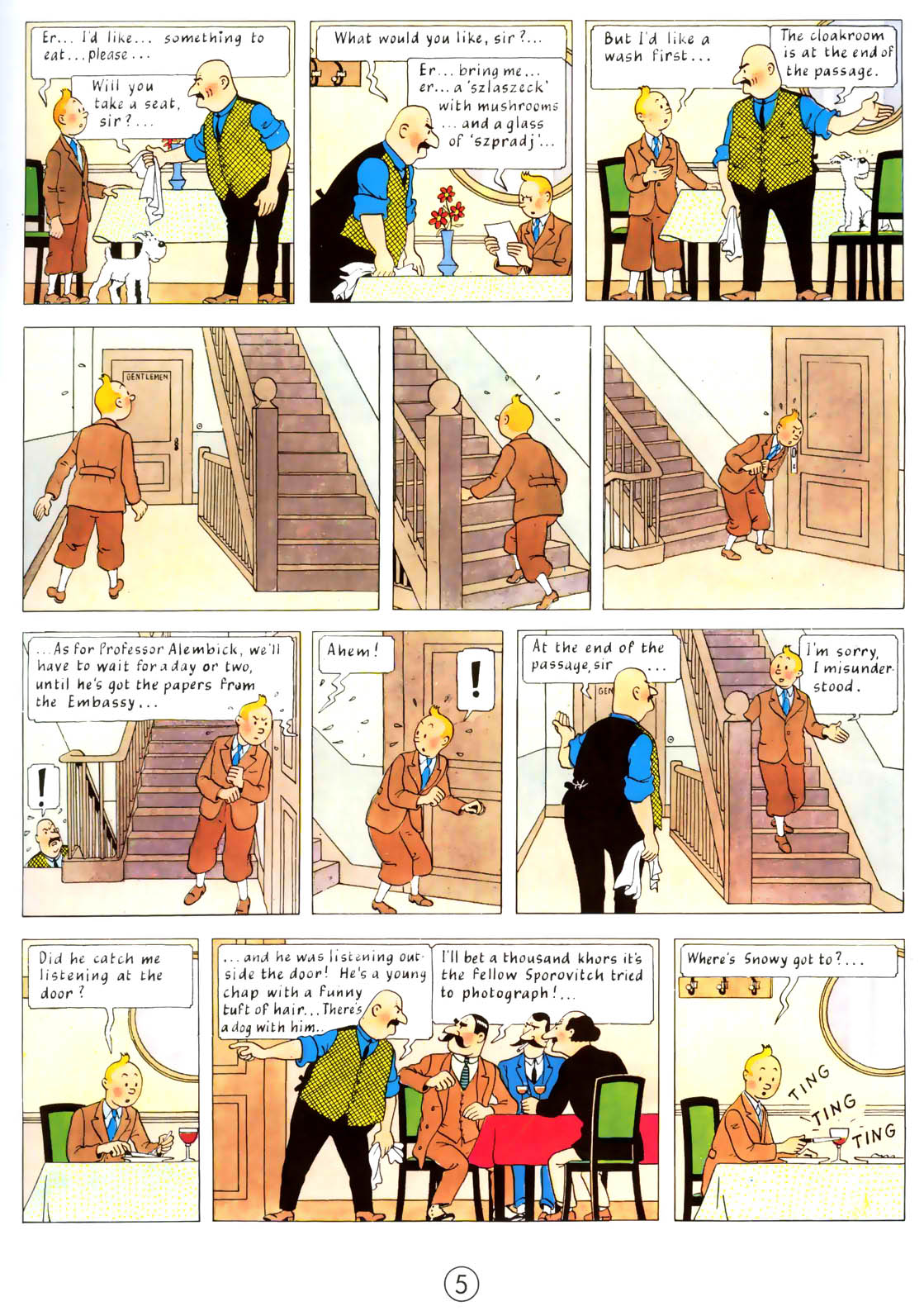 The Adventures of Tintin #8 #8 - English 8