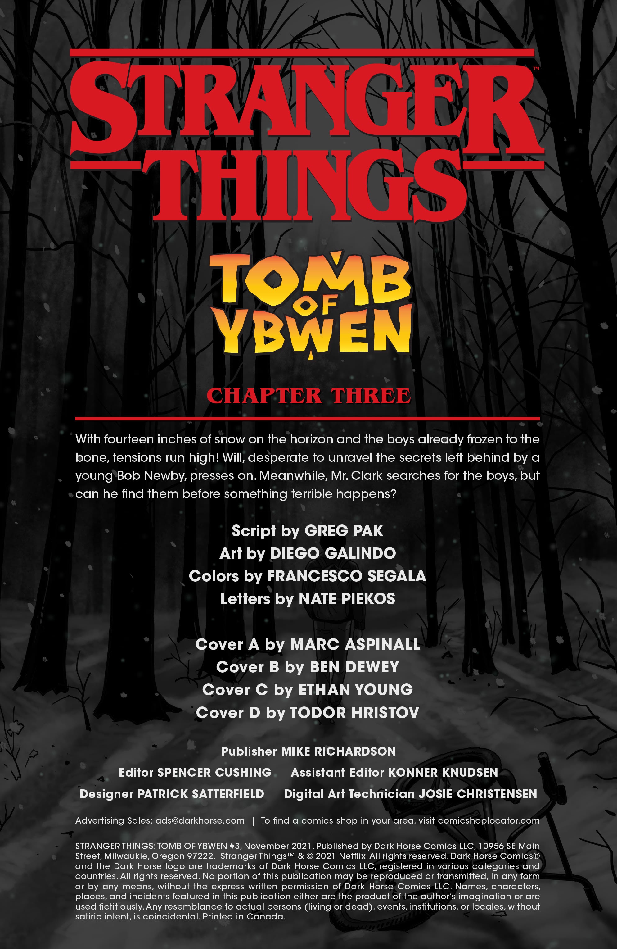 Read online Stranger Things: The Tomb of Ybwen comic -  Issue #3 - 2