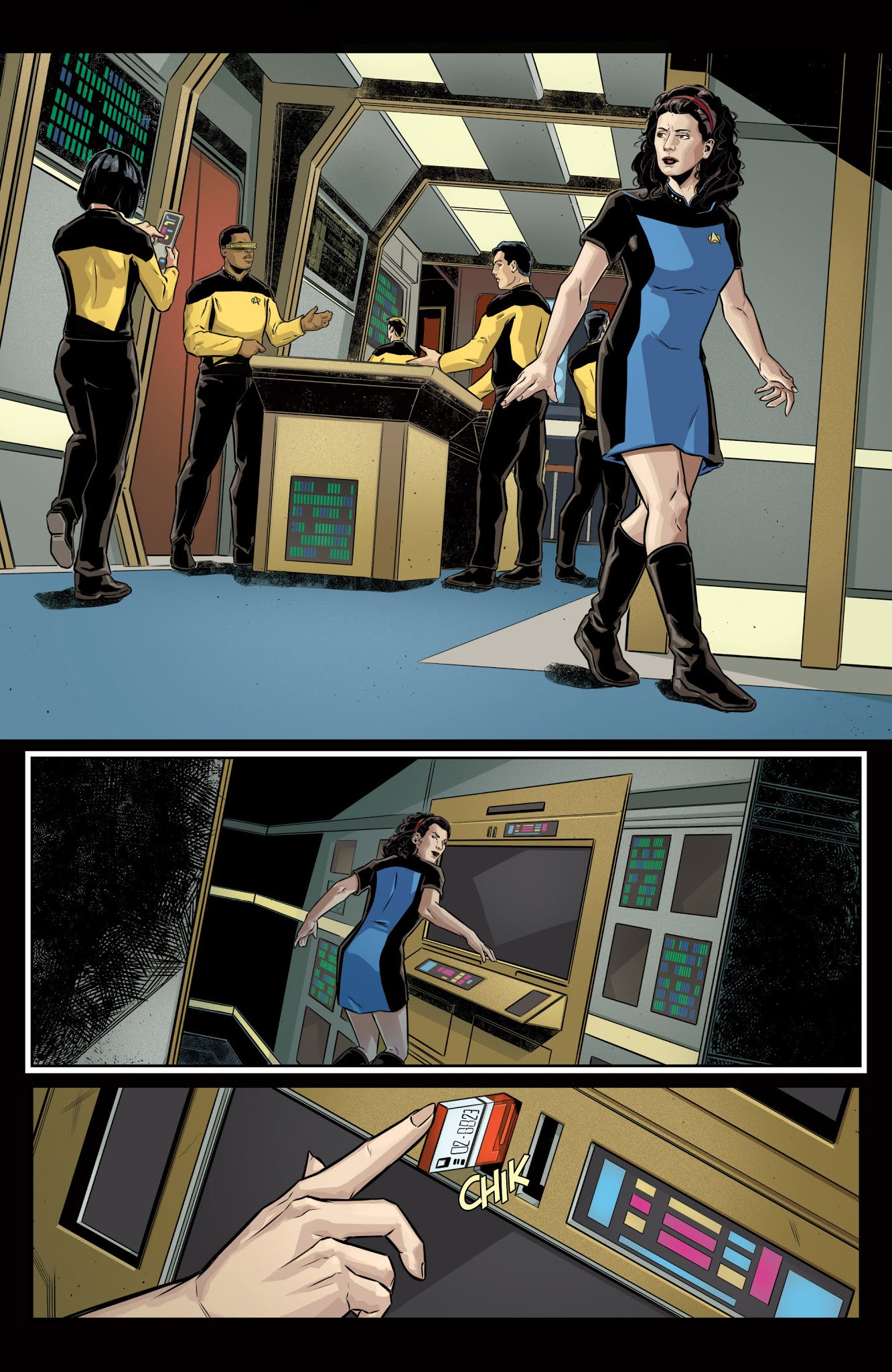 Read online Star Trek: The Next Generation: Through the Mirror comic -  Issue #4 - 6