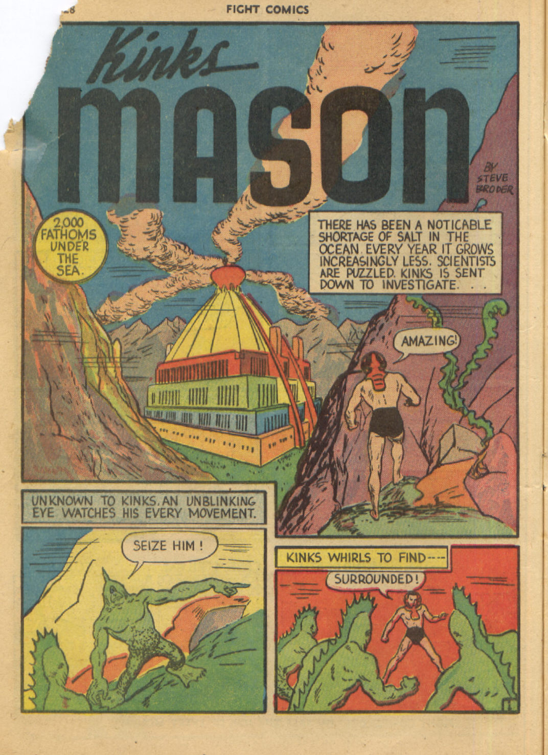 Read online Fight Comics comic -  Issue #3 - 30