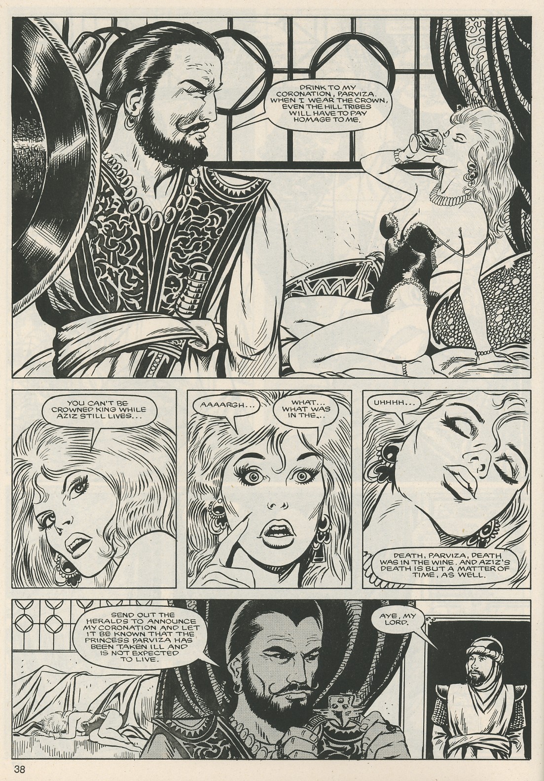 The Savage Sword Of Conan issue 124 - Page 38