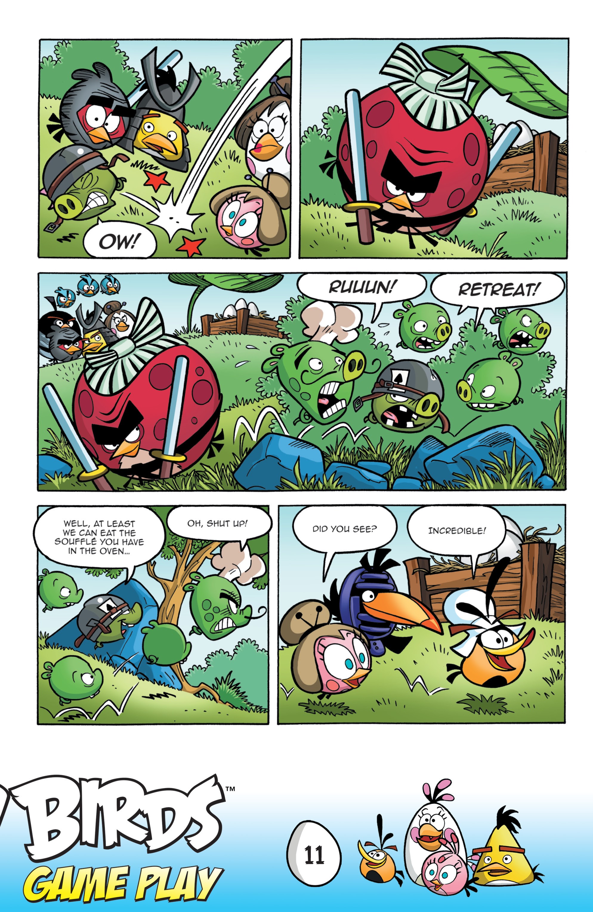 Read online Angry Birds Comics: Game Play comic -  Issue #1 - 13