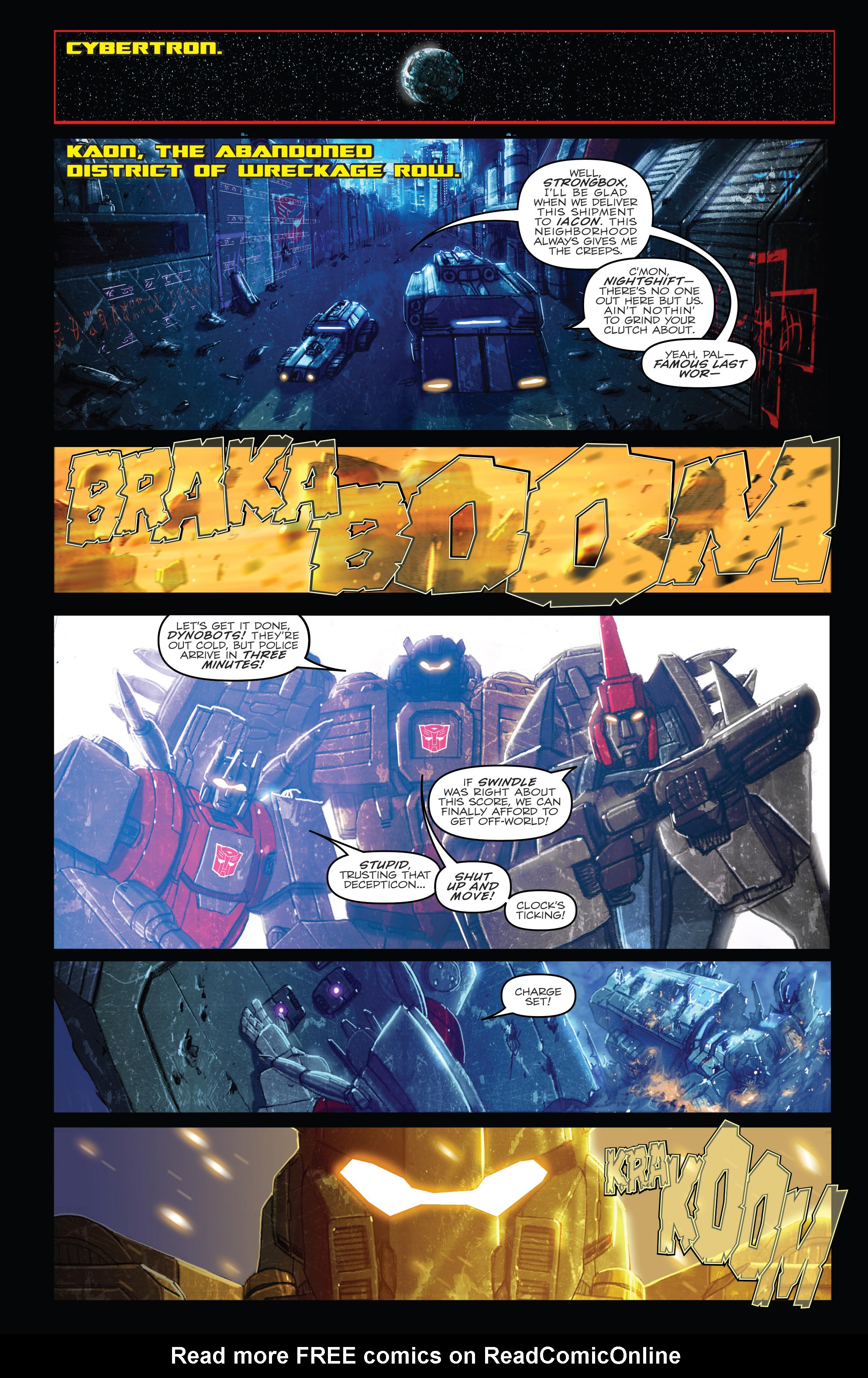 Read online Transformers: Monstrosity [II] comic -  Issue # TPB - 7