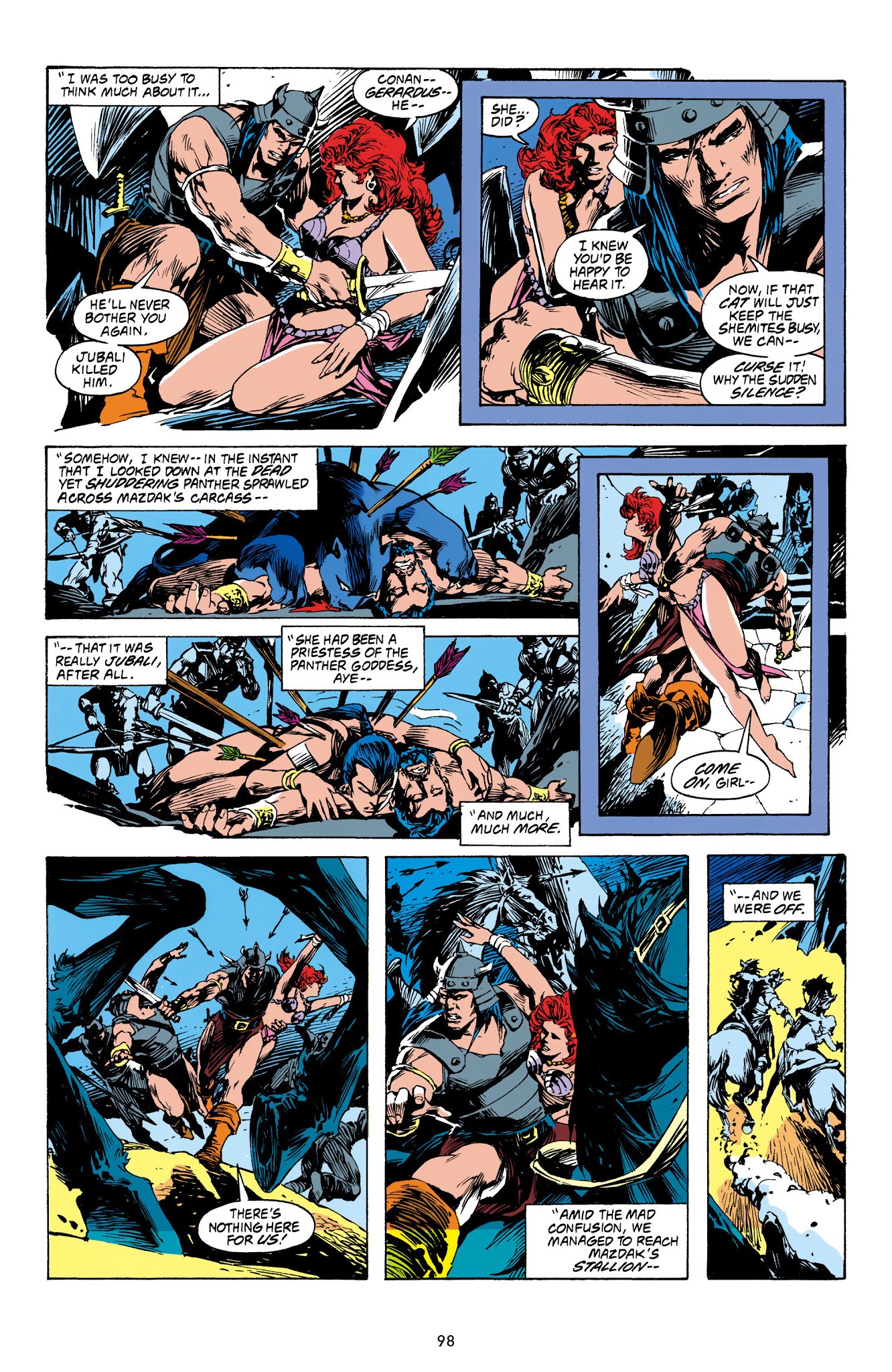 Read online The Chronicles of Conan comic -  Issue # TPB 33 (Part 1) - 99