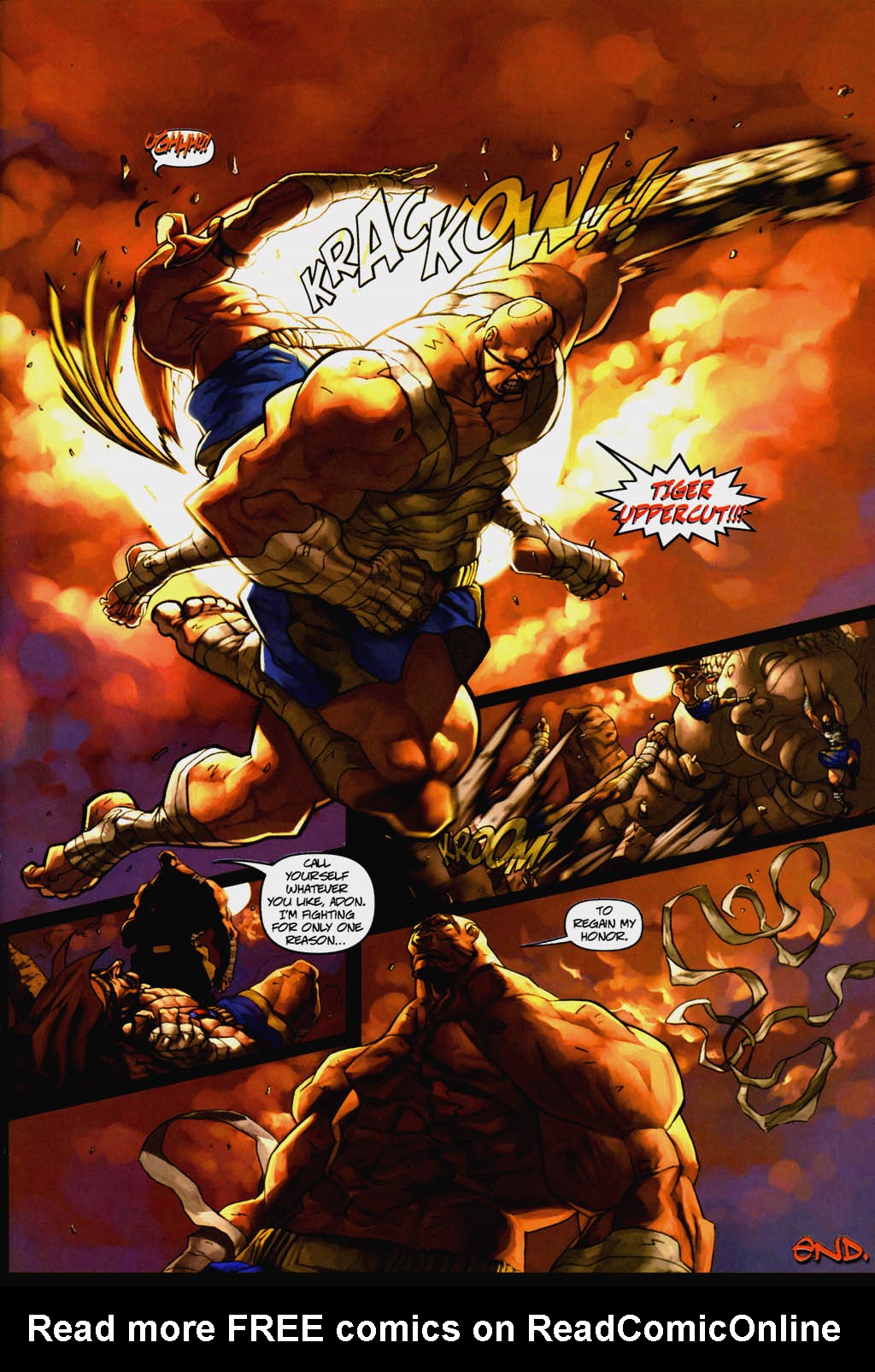Read online Street Fighter (2003) comic -  Issue #9 - 29