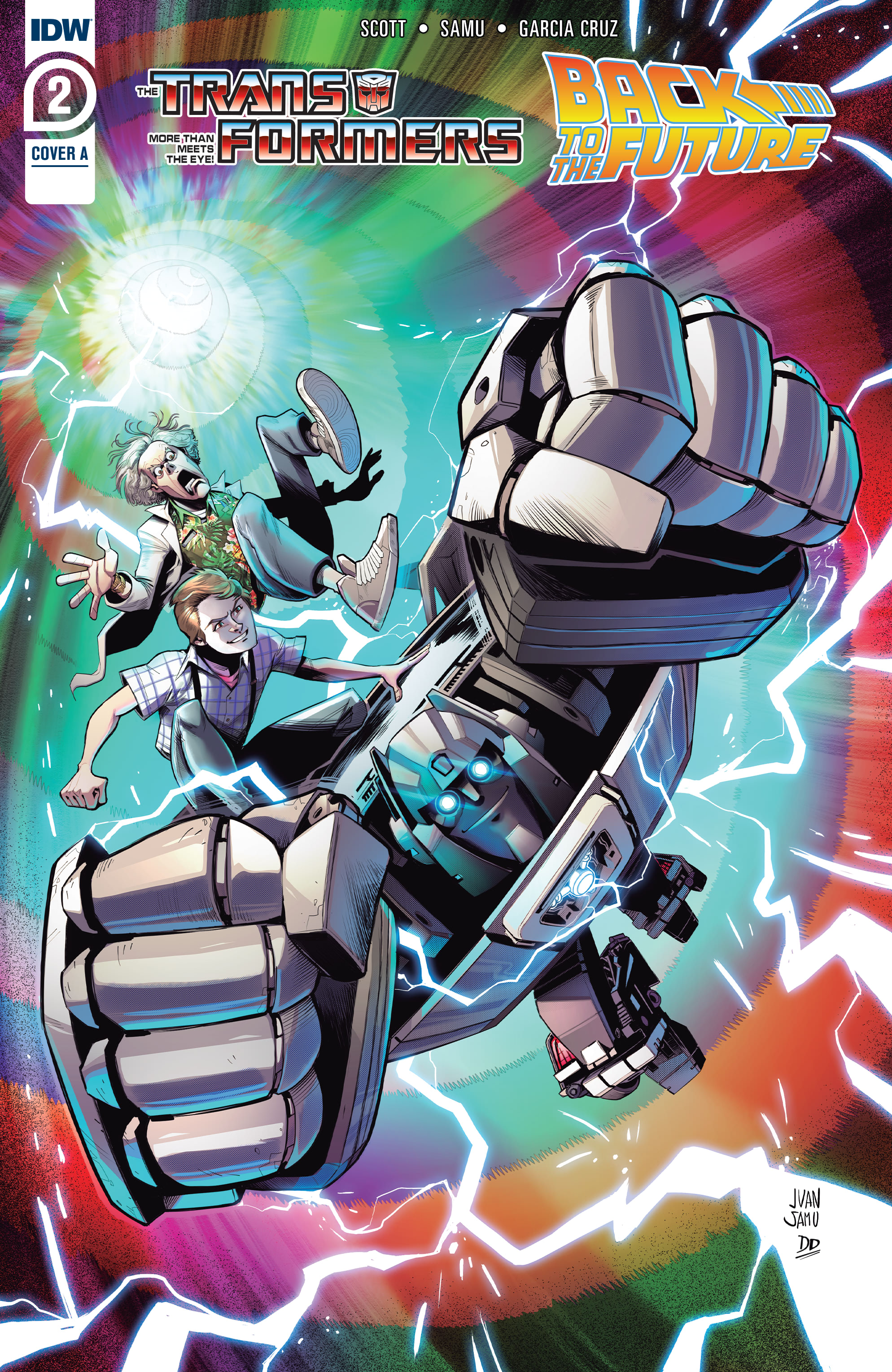 Read online Transformers: Back to the Future comic -  Issue #2 - 1