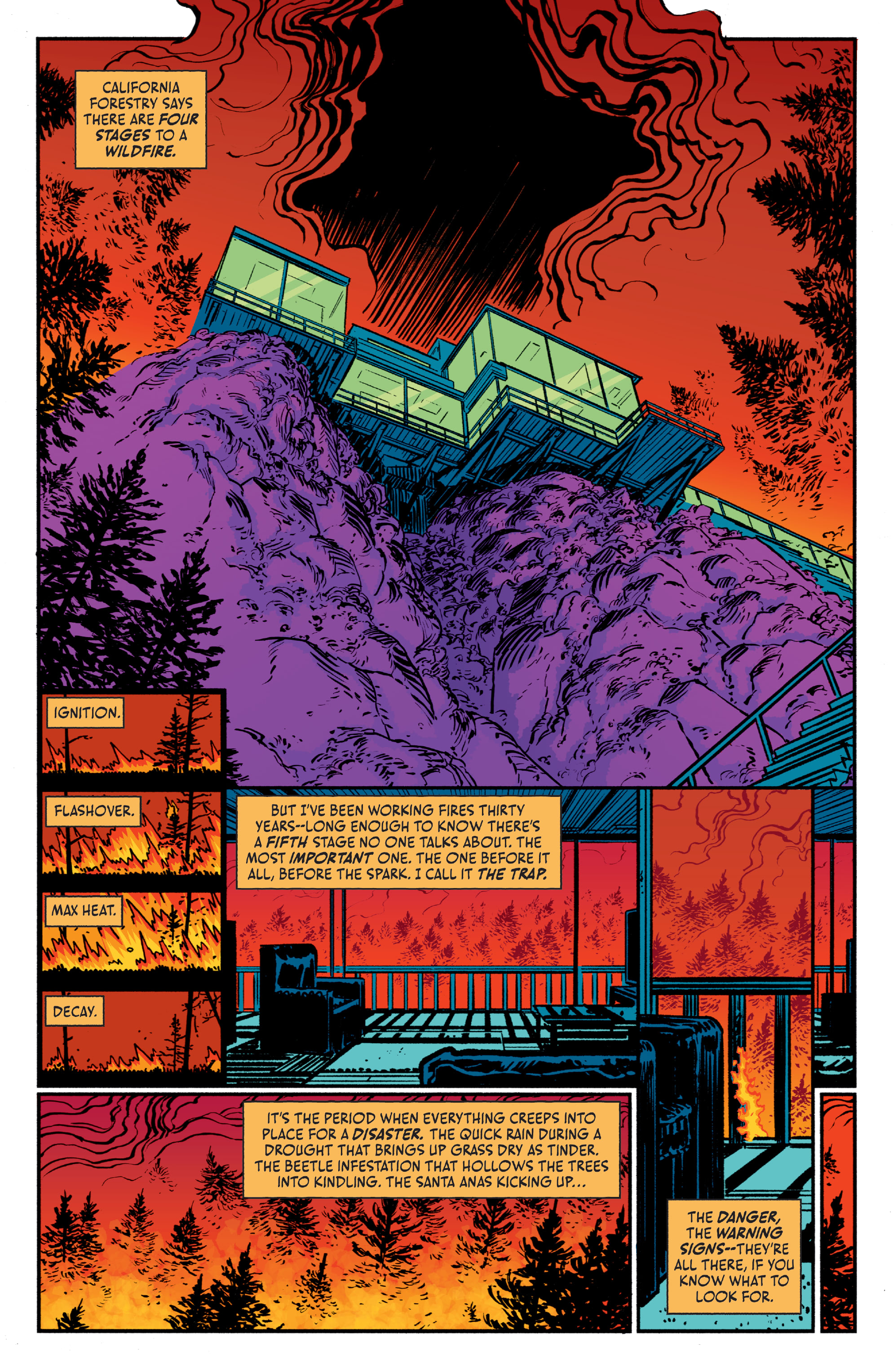 Read online Dark Spaces: Wildfire comic -  Issue #1 - 3