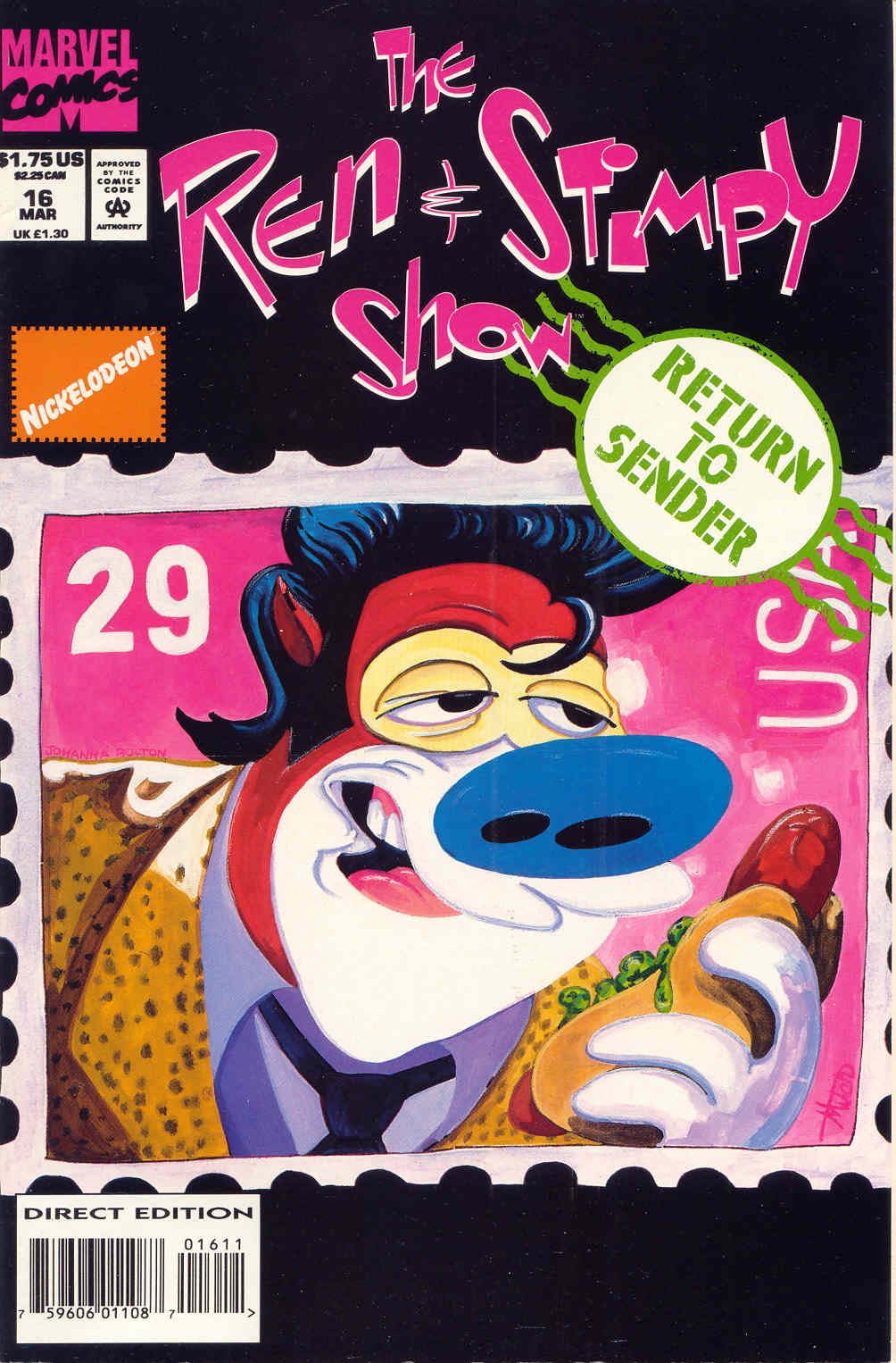 Read online The Ren & Stimpy Show comic -  Issue #16 - 1
