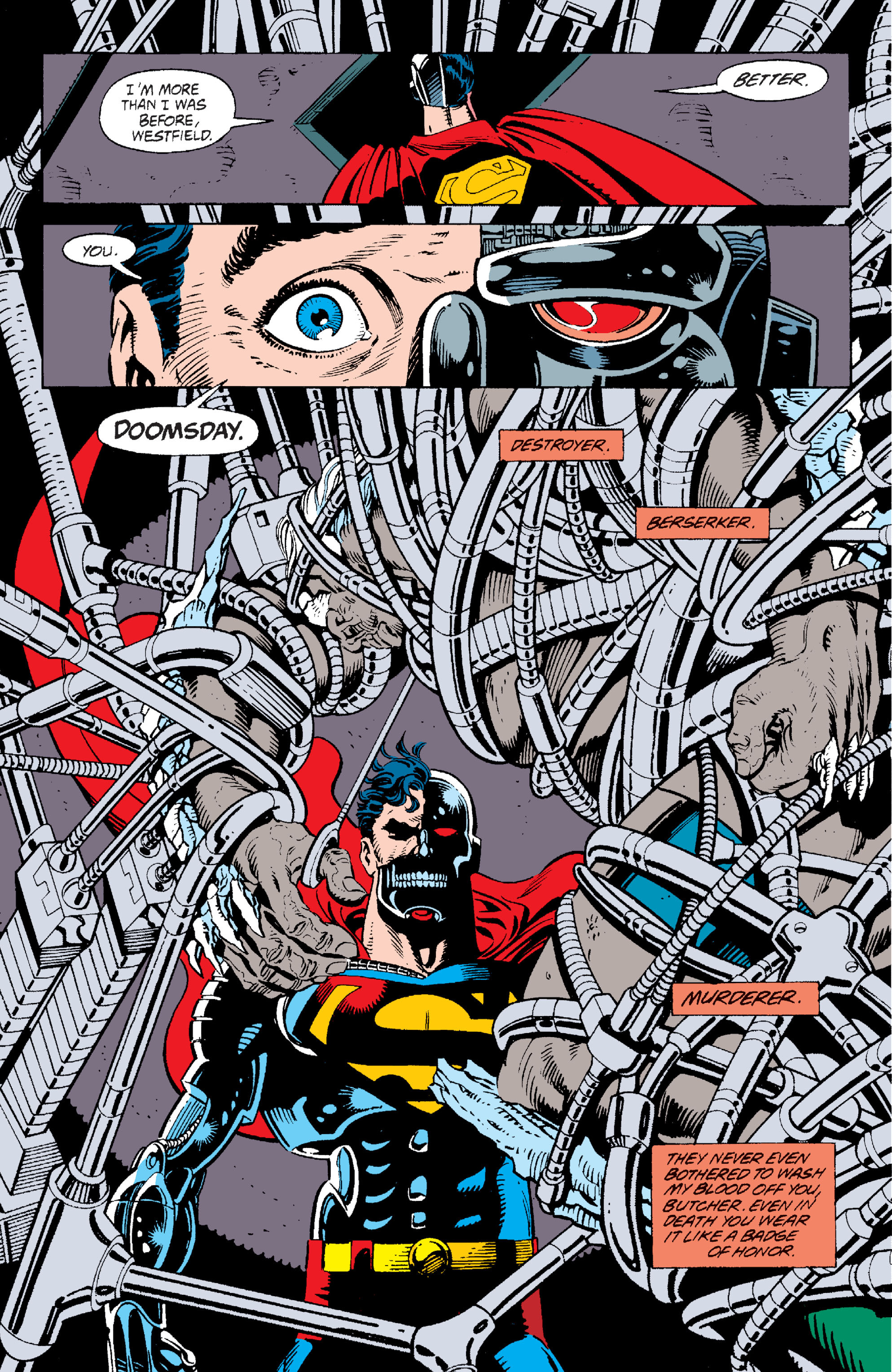 Read online Superman: The Death and Return of Superman Omnibus comic -  Issue # TPB (Part 7) - 26