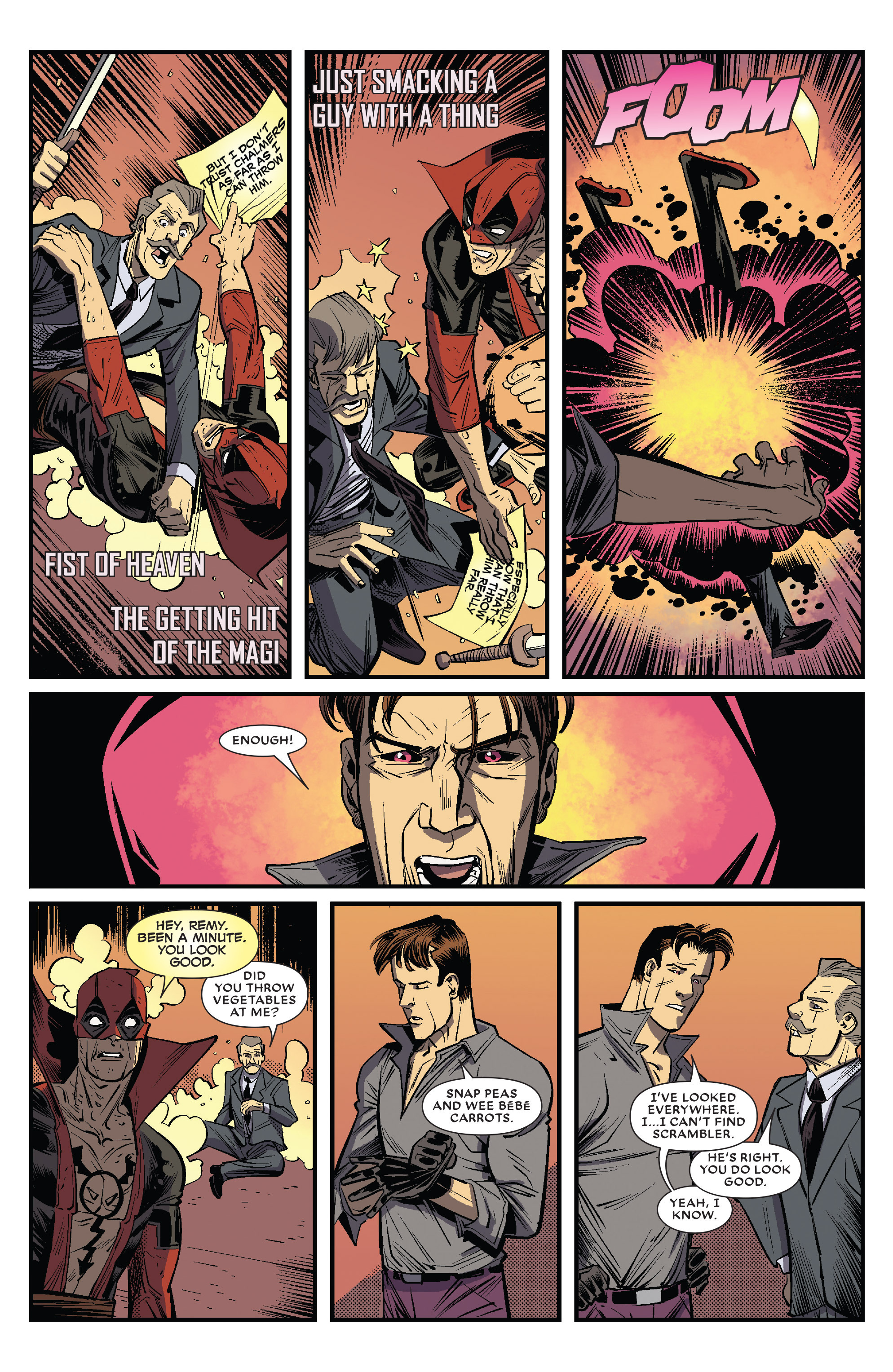 Read online Deadpool V Gambit comic -  Issue #5 - 6