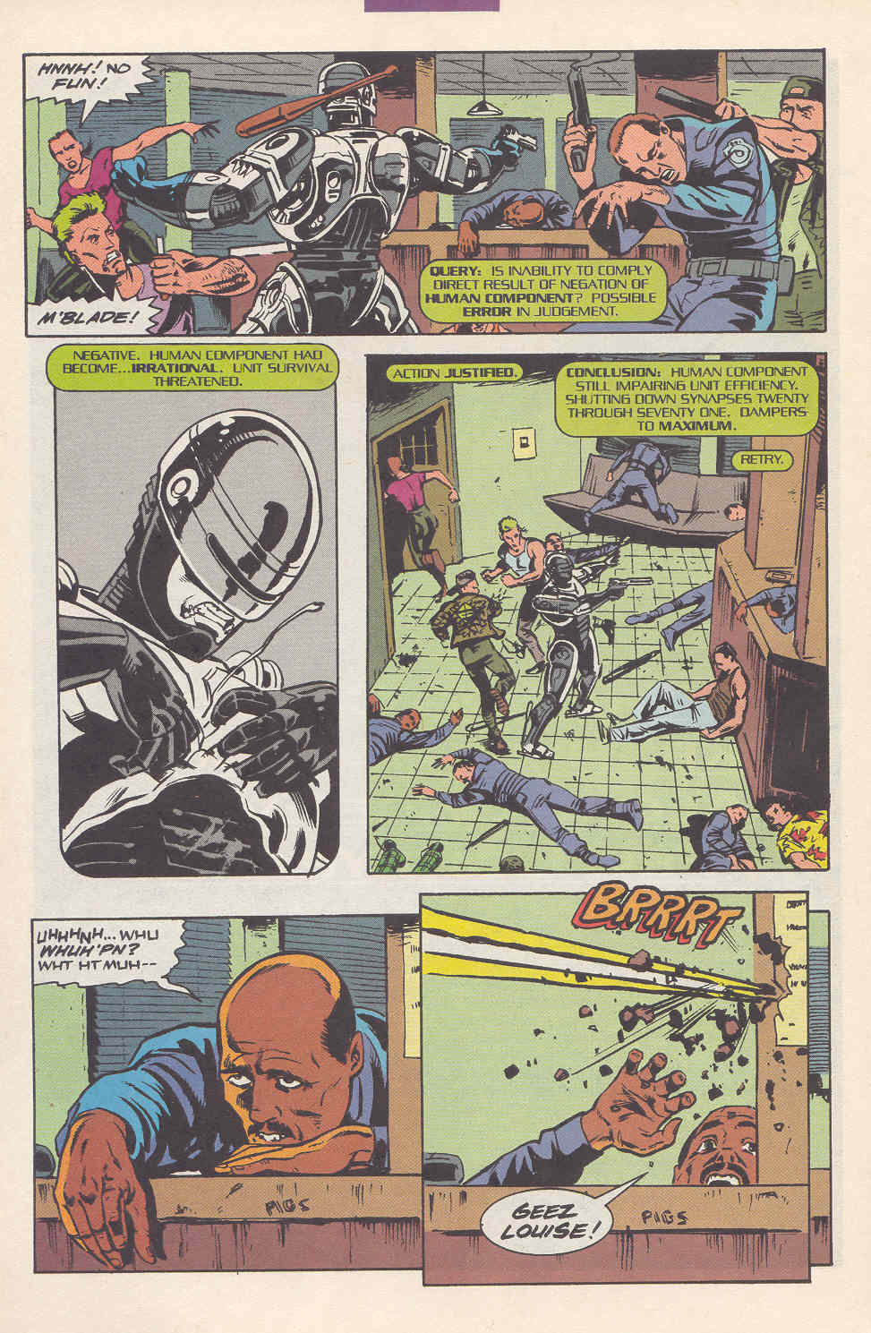 Read online Robocop (1990) comic -  Issue #19 - 6