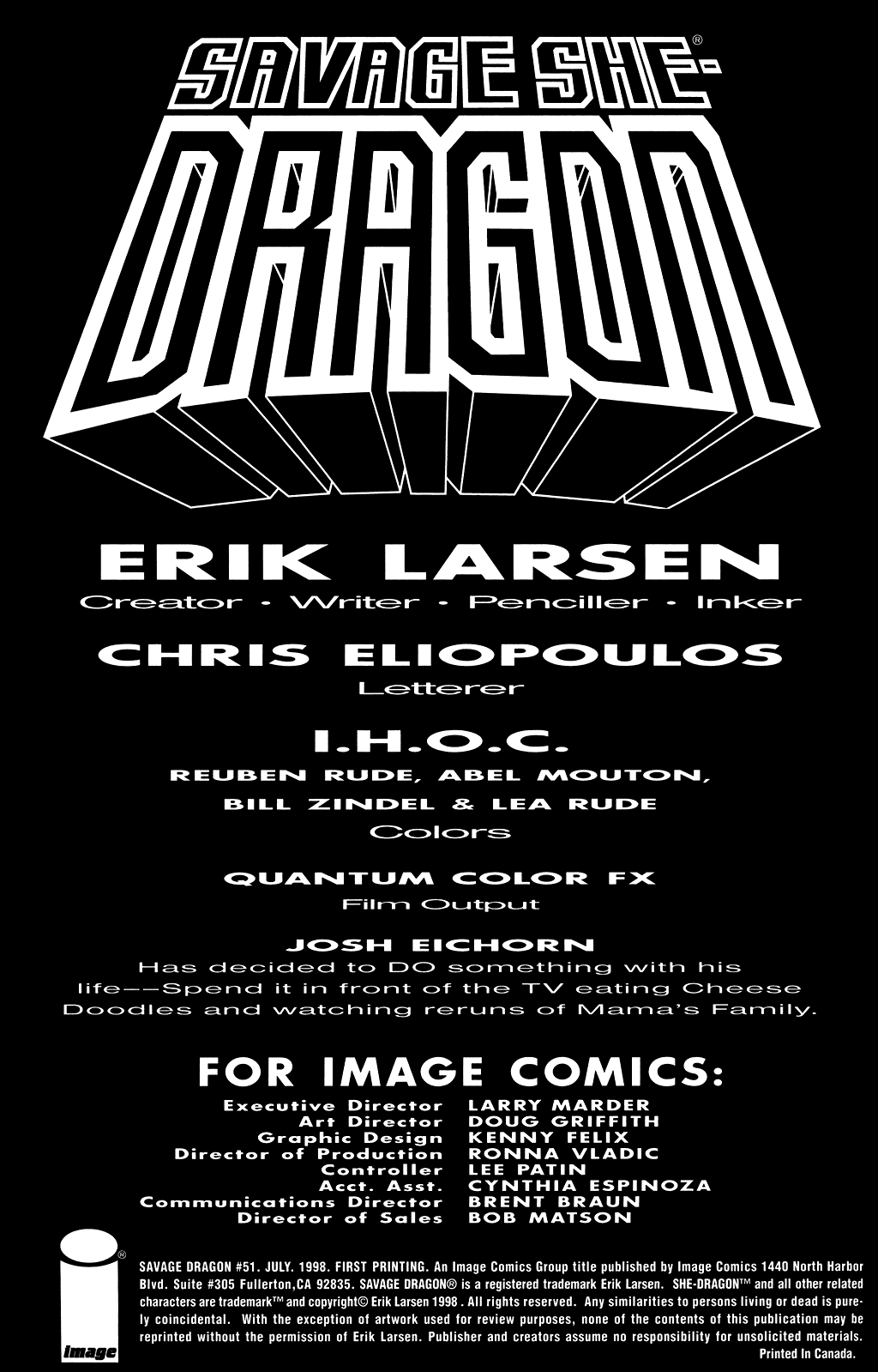 Read online The Savage Dragon (1993) comic -  Issue #51 - 2