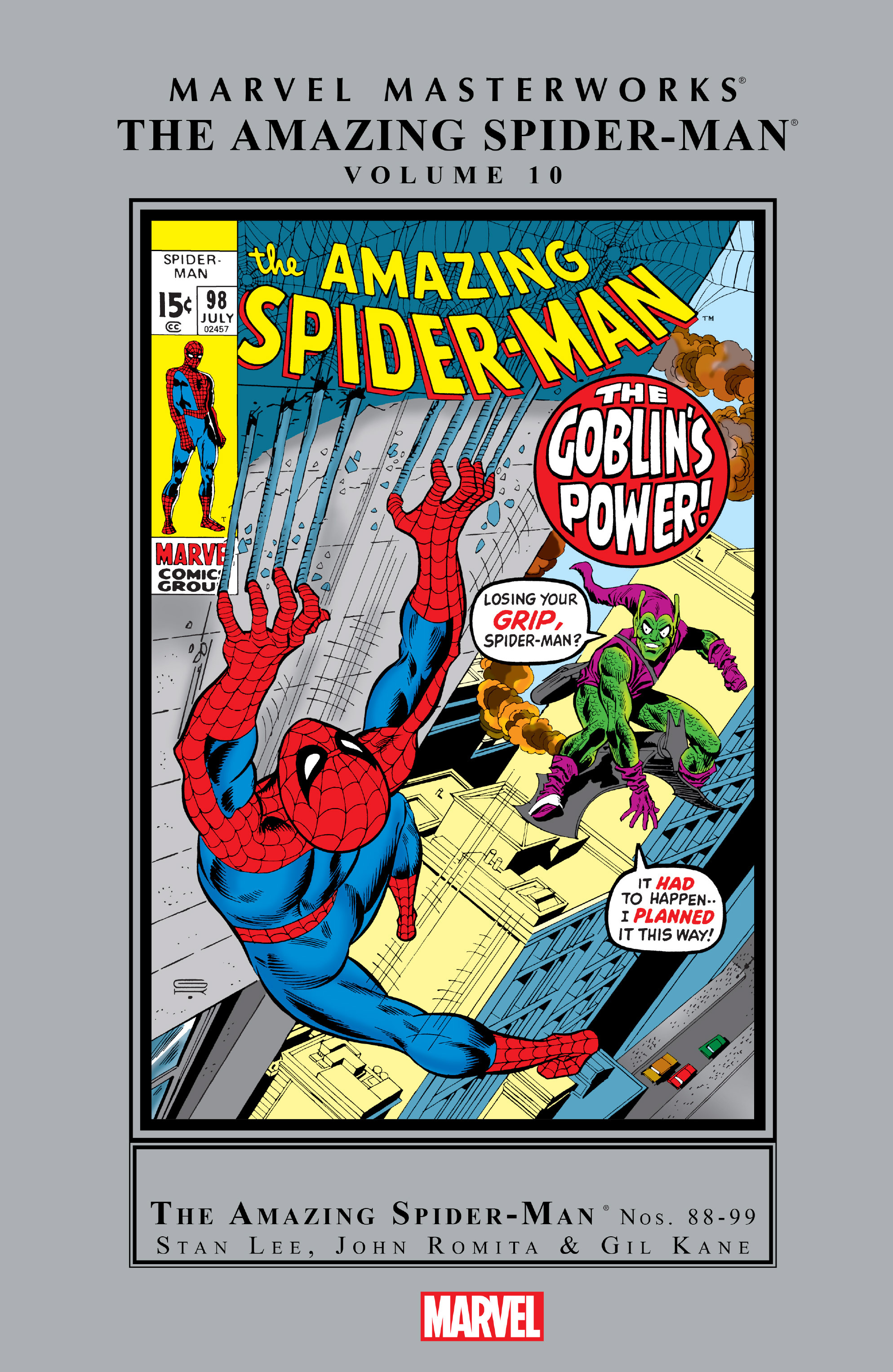 Read online Marvel Masterworks: The Amazing Spider-Man comic -  Issue # TPB 10 (Part 1) - 1