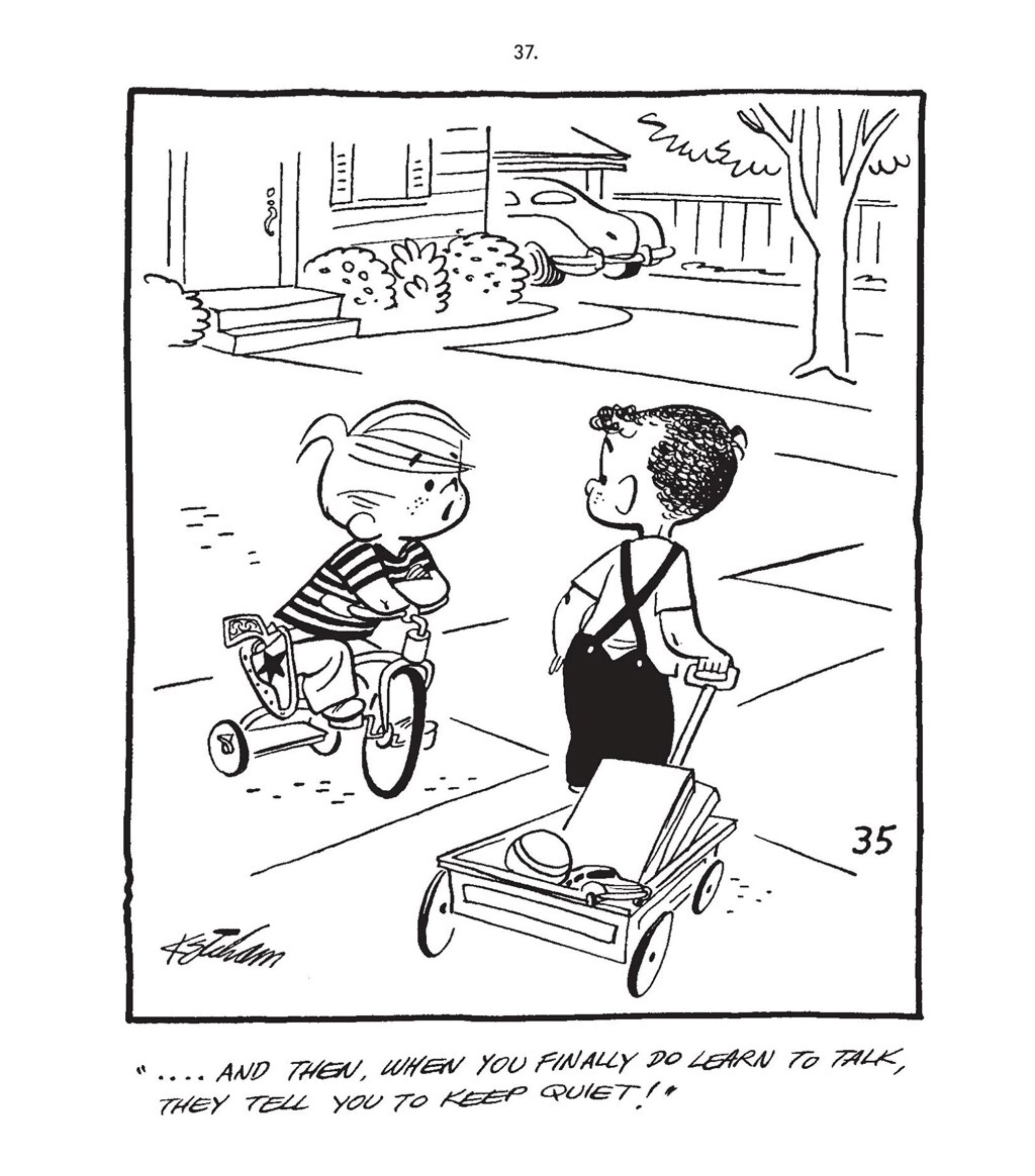 Read online Hank Ketcham's Complete Dennis the Menace comic -  Issue # TPB 1 (Part 1) - 62