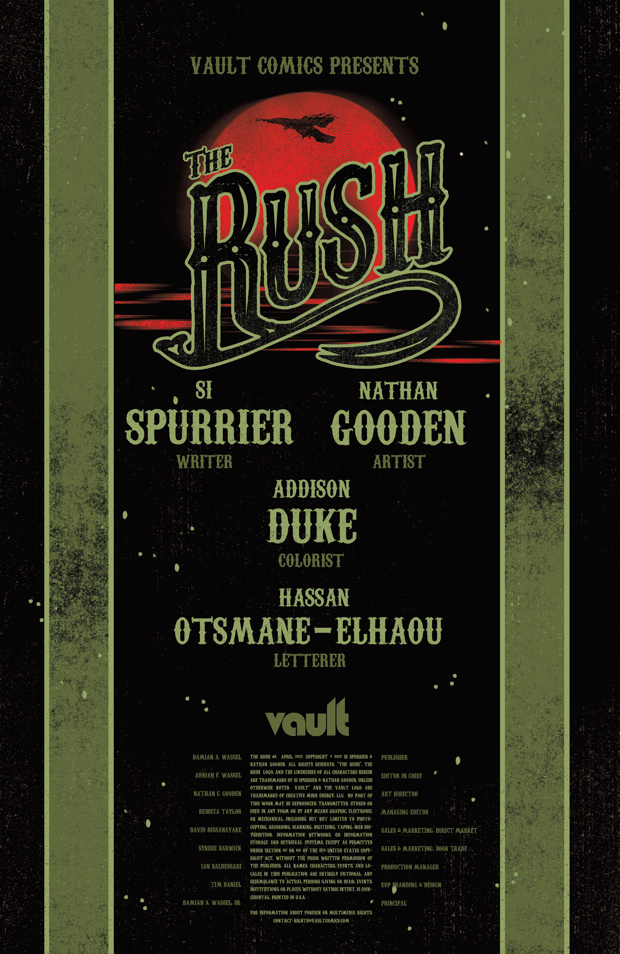 Read online The Rush comic -  Issue #5 - 2