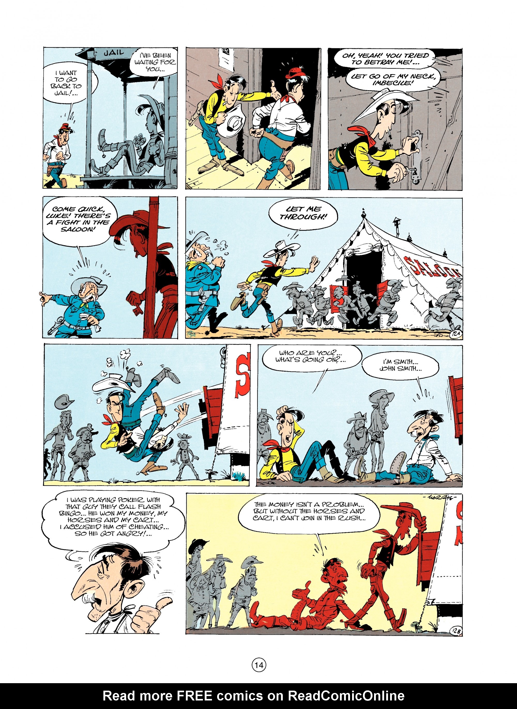 Read online A Lucky Luke Adventure comic -  Issue #20 - 14